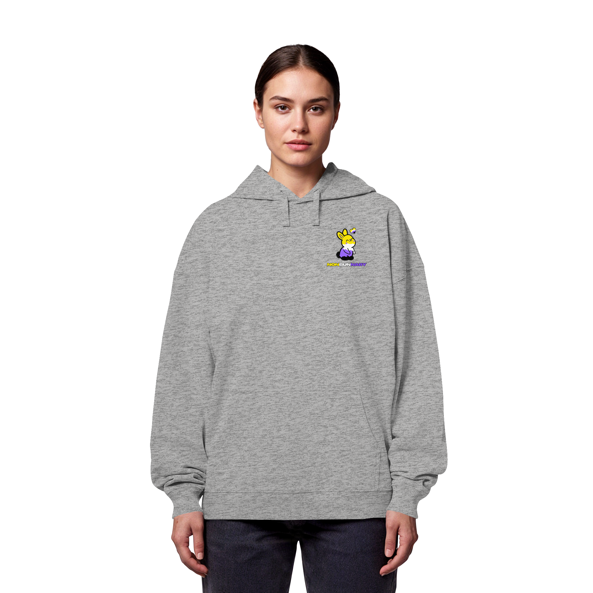 Nonbunnary - Organic Oversize Hoodie