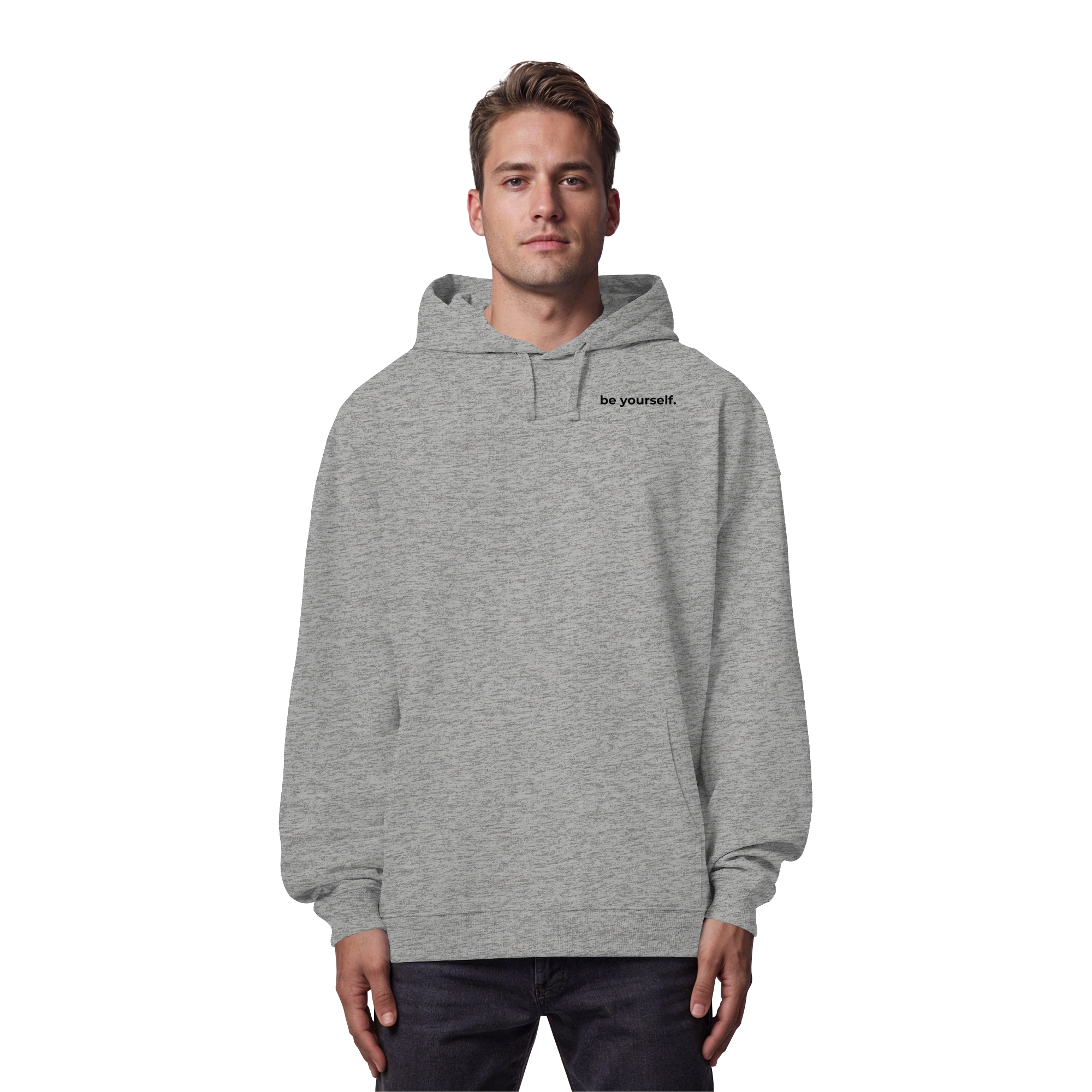 Trans Umbrella Backprint - Organic Oversize Hoodie