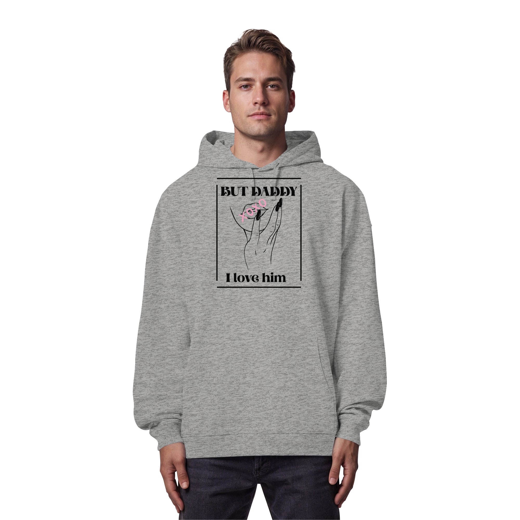 But Daddy I Love Him (hell) - Organic Oversize Hoodie