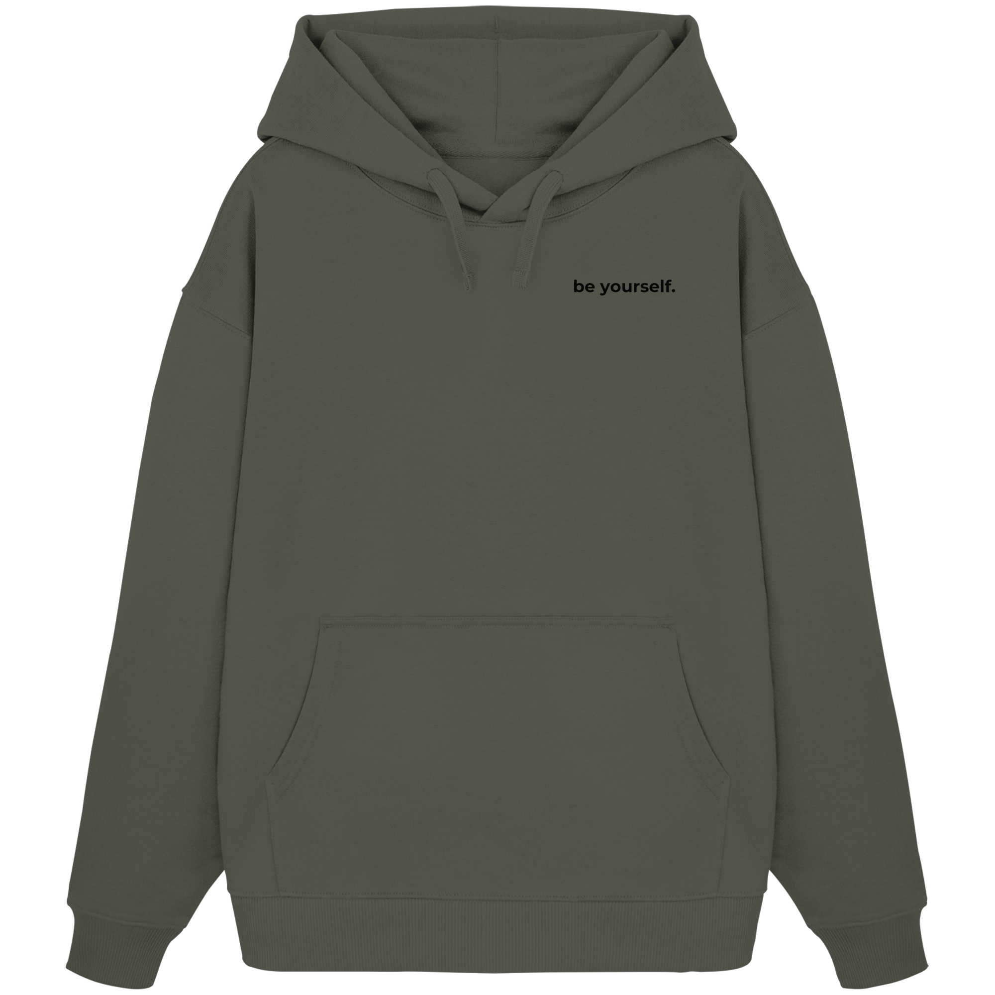 Trans Umbrella Backprint - Organic Oversize Hoodie