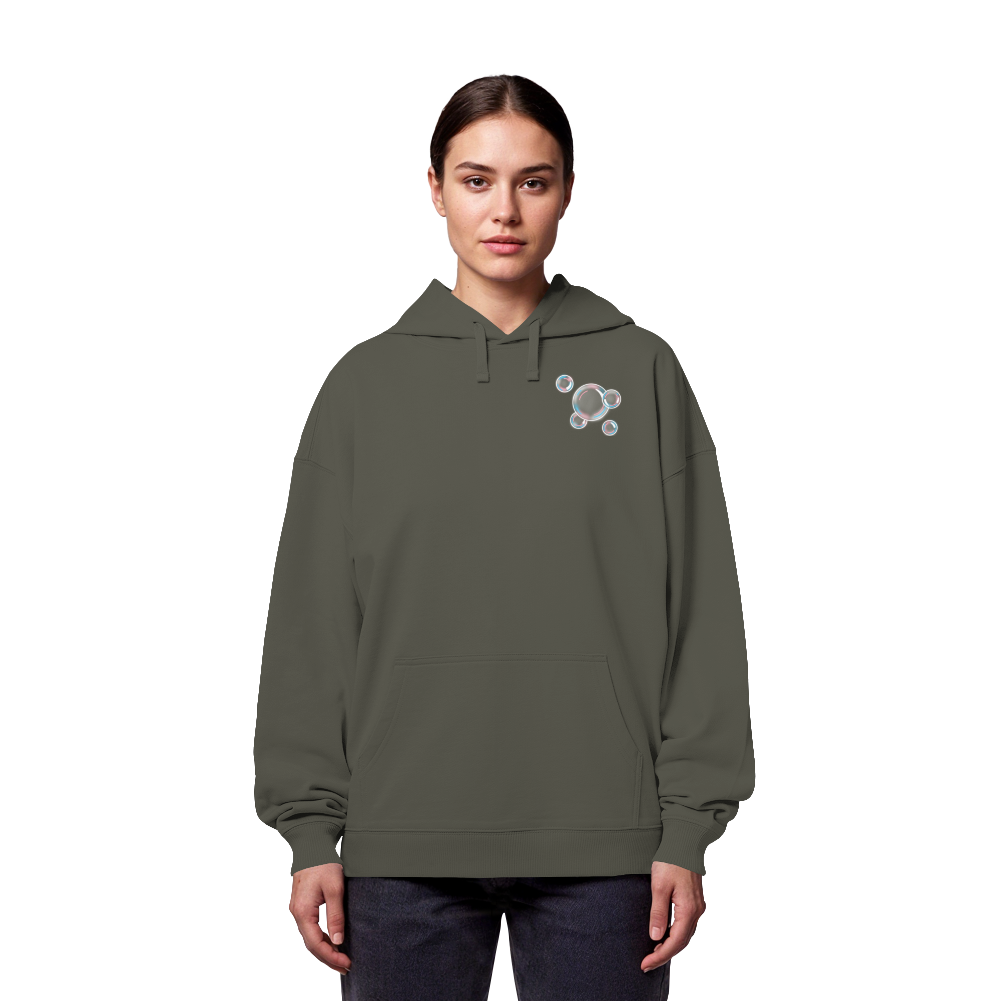Trans Seifenblasen - Organic Oversize Hoodie