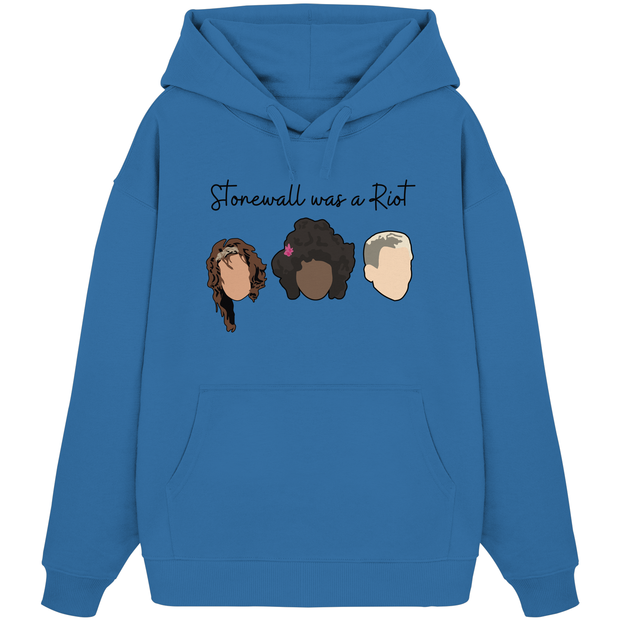 Stonewall was a Riot "Icons Edition" (hell) - Organic Oversize Hoodie