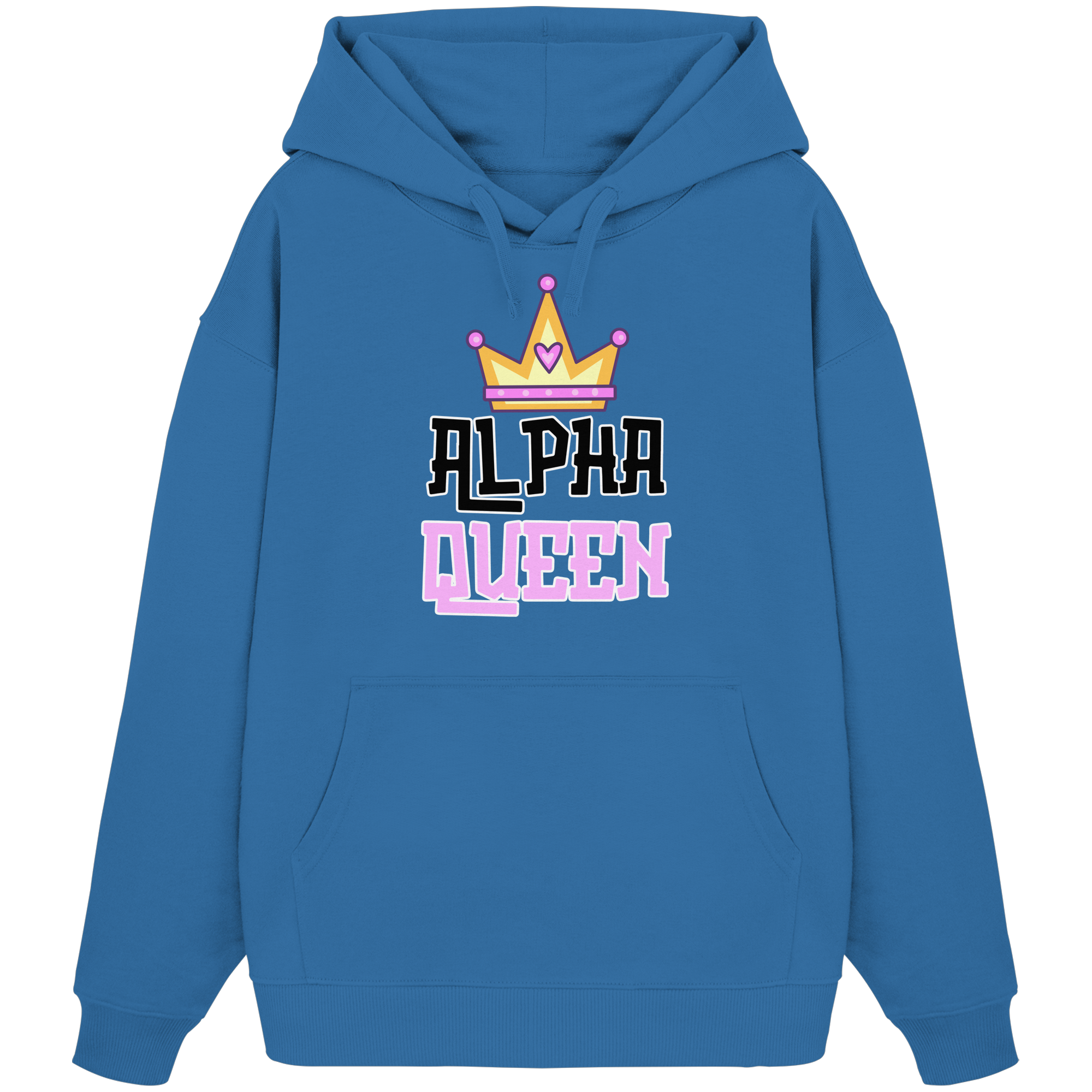 Alpha Queen - Organic Oversize Hoodie