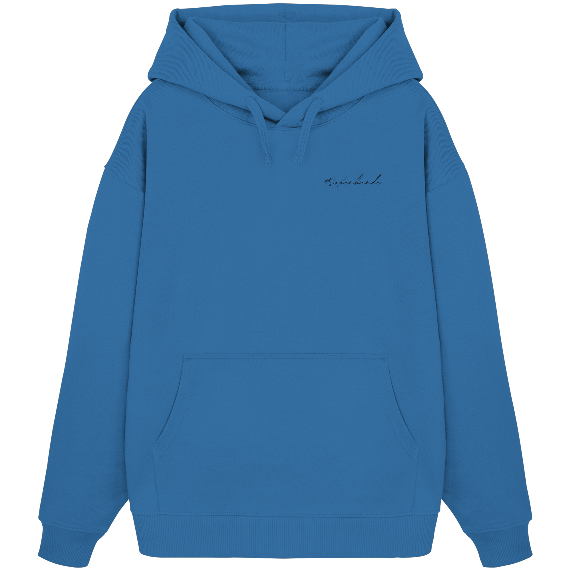 #Soßenbande (schwarze Schrift) - Organic Oversize Hoodie