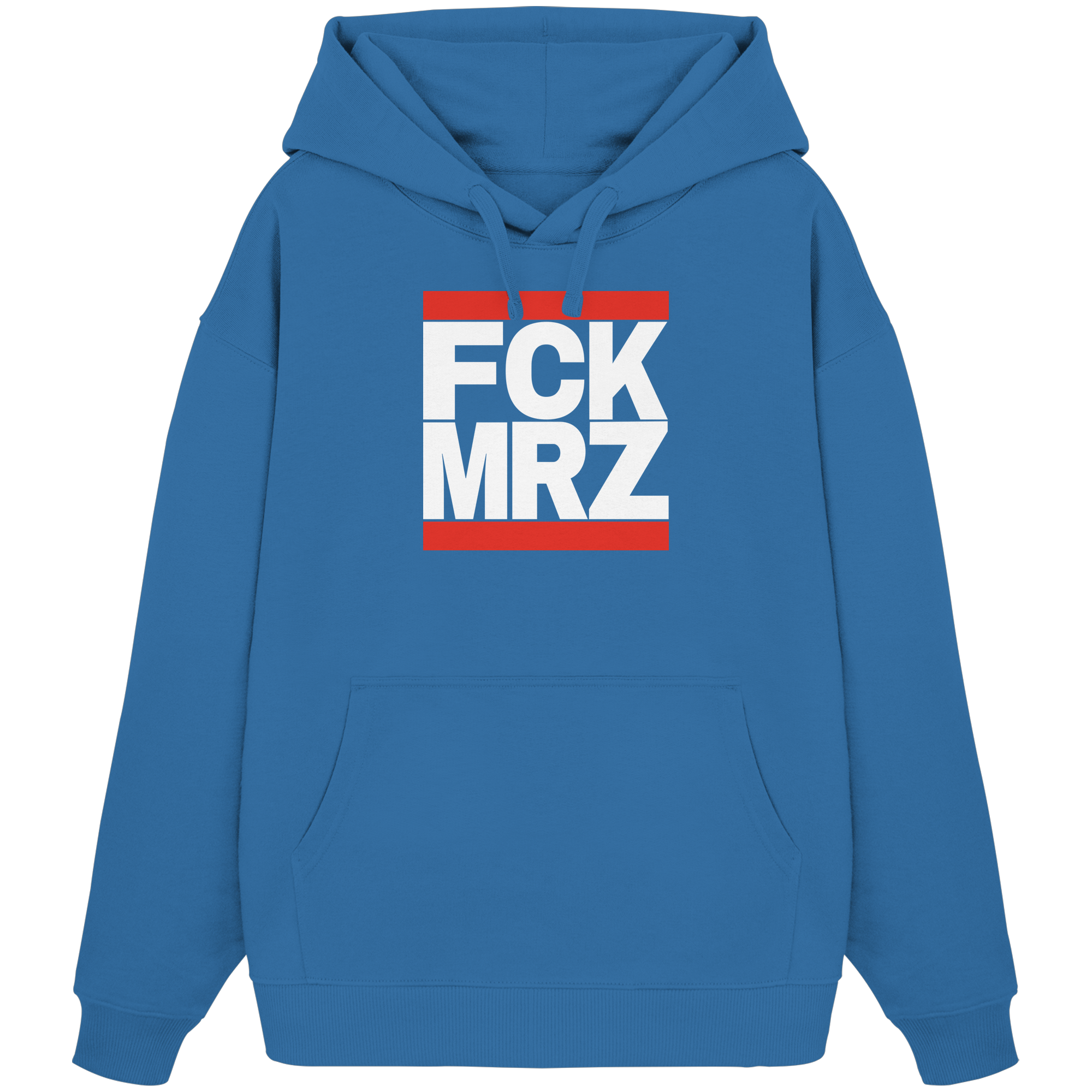 FCK MRZ (weiße Schrift) - Organic Oversize Hoodie