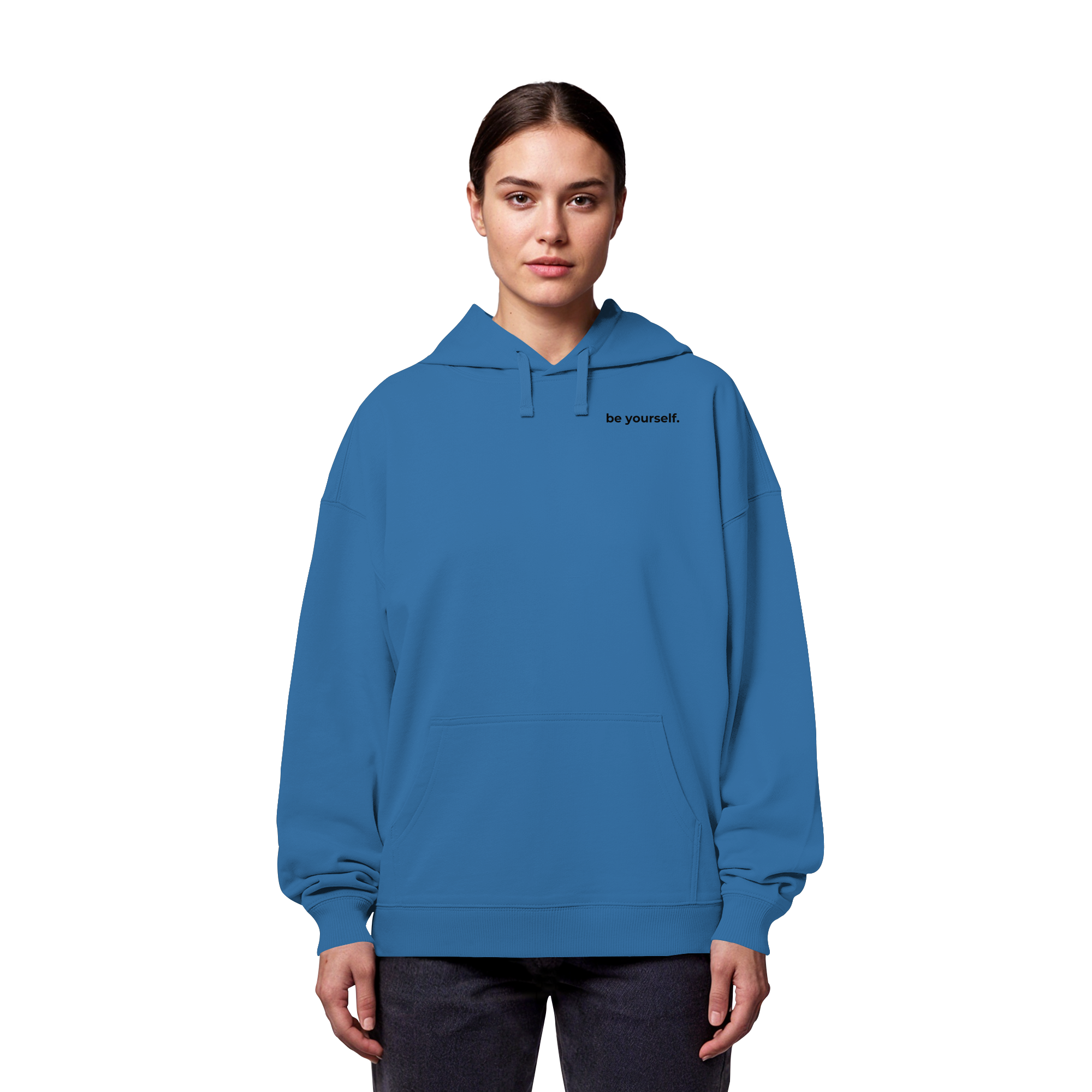 Trans Umbrella Backprint - Organic Oversize Hoodie