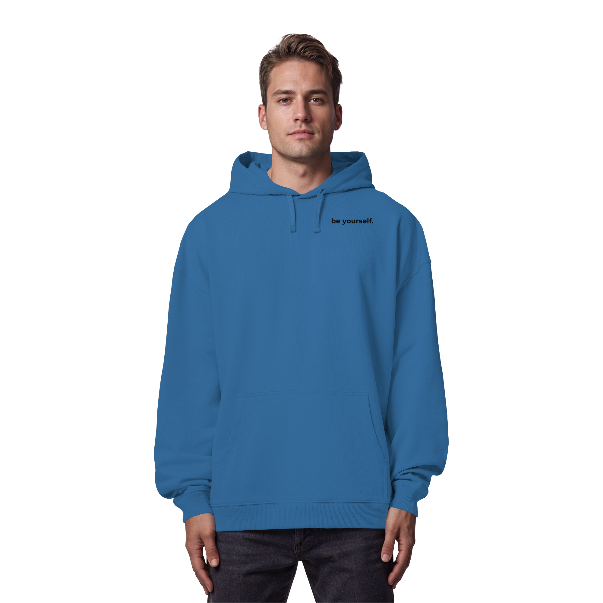 Trans Umbrella Backprint - Organic Oversize Hoodie