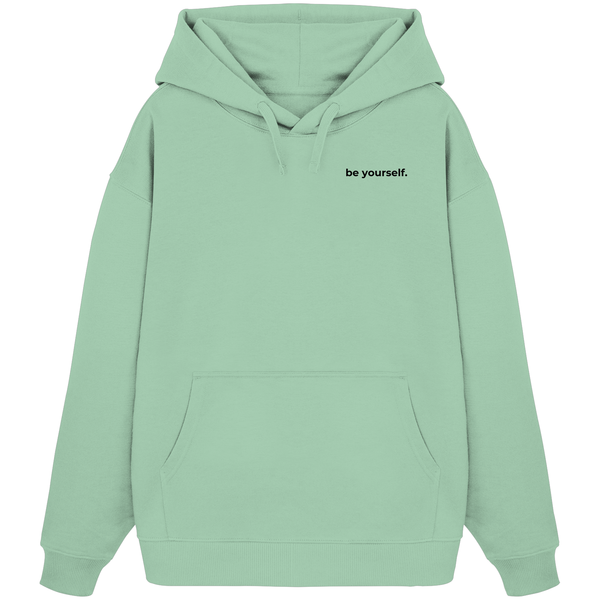 Trans Umbrella Backprint - Organic Oversize Hoodie