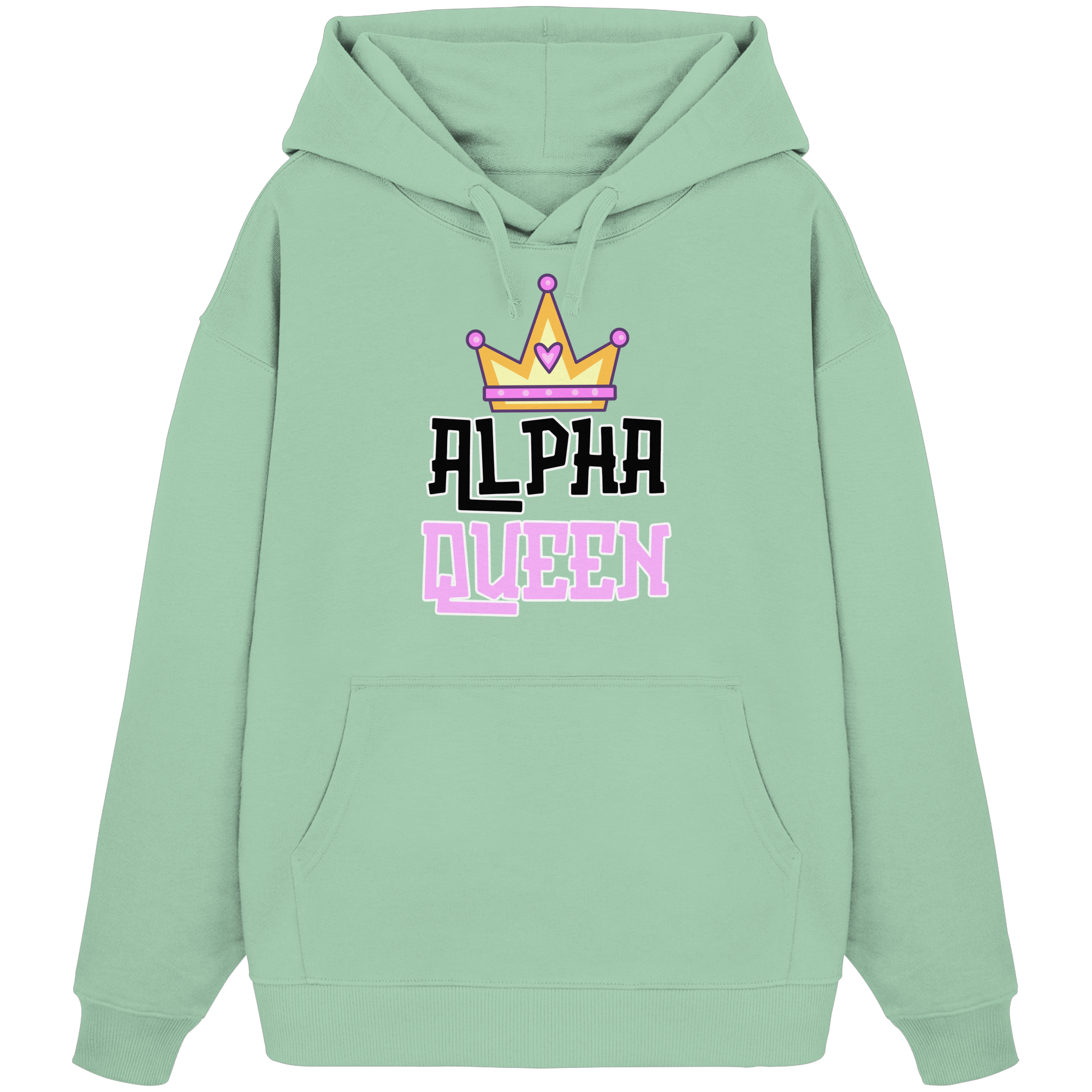 Alpha Queen - Organic Oversize Hoodie