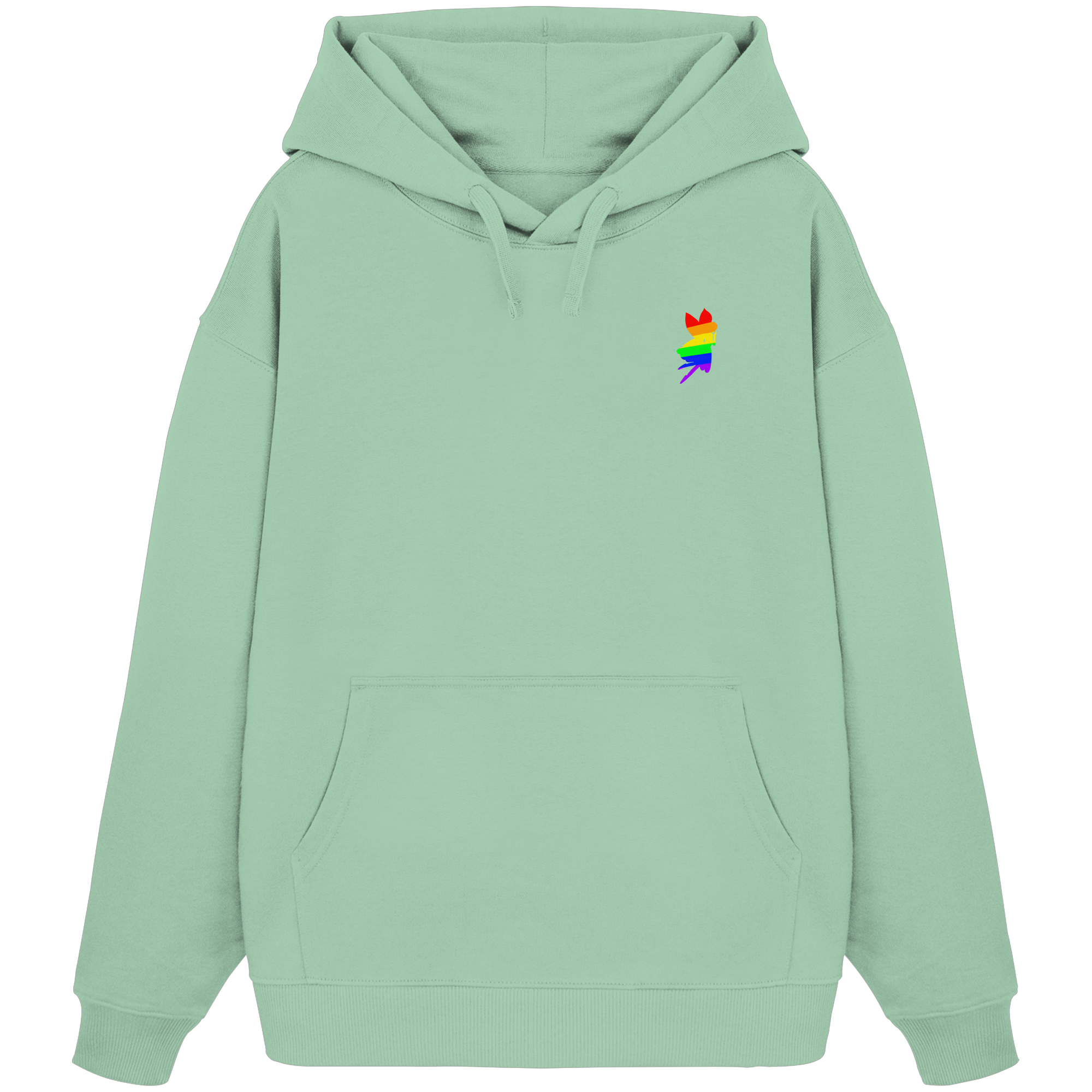 Regenbogen Fee - Organic Oversize Hoodie