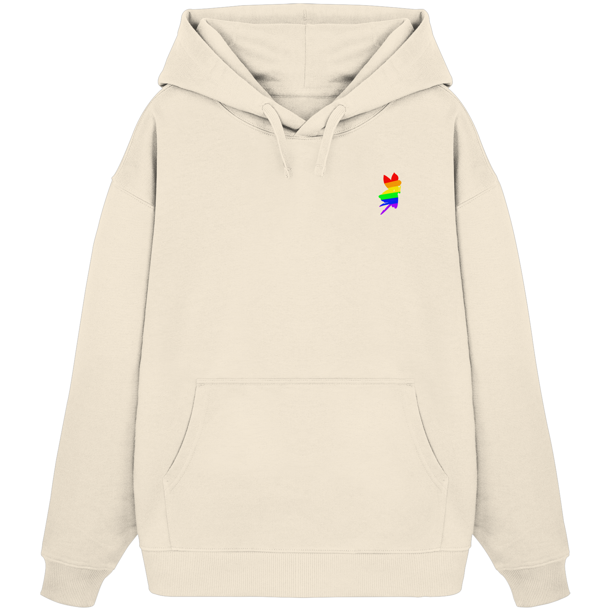 Regenbogen Fee - Organic Oversize Hoodie