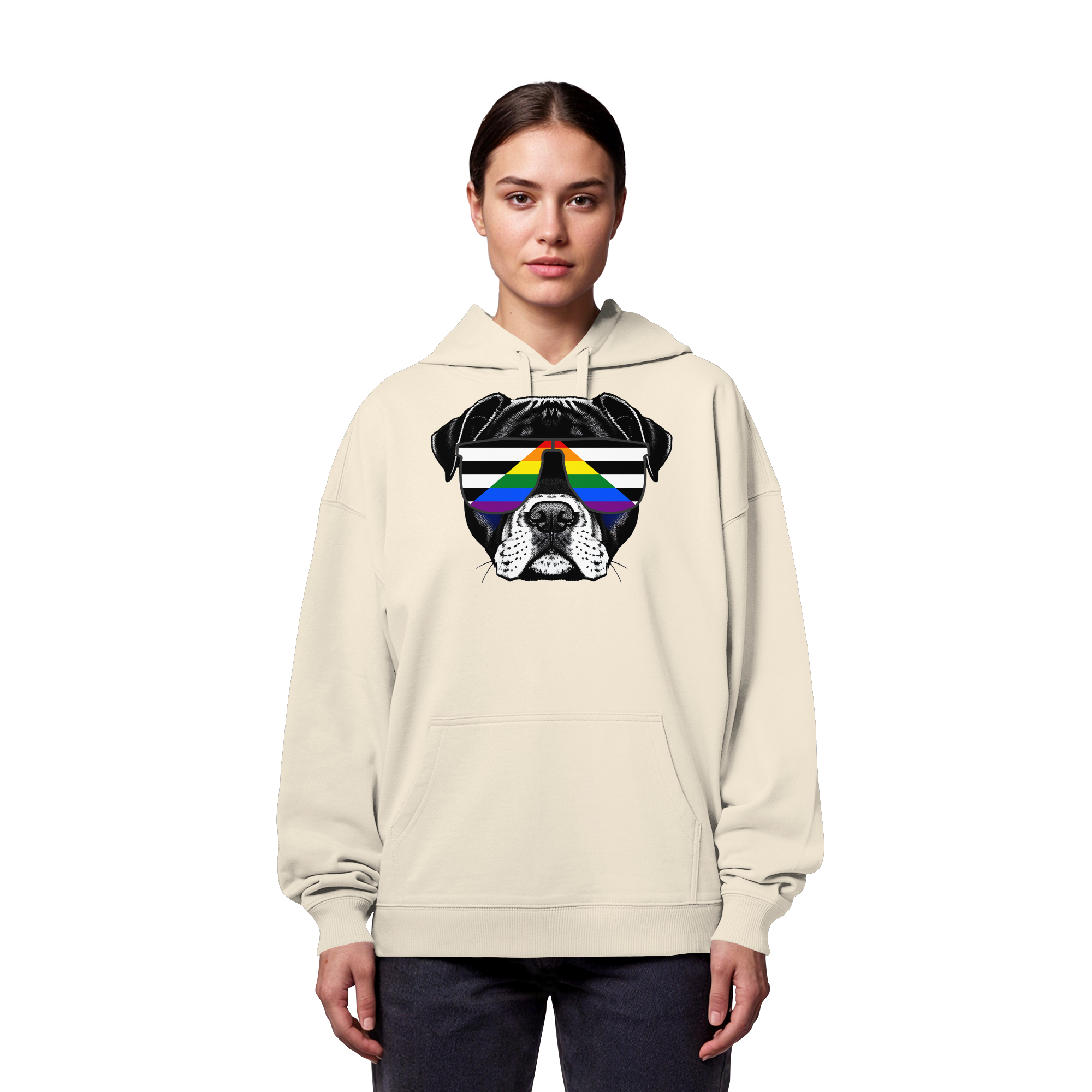 Straight Ally Doggo - Organic Oversize Hoodie
