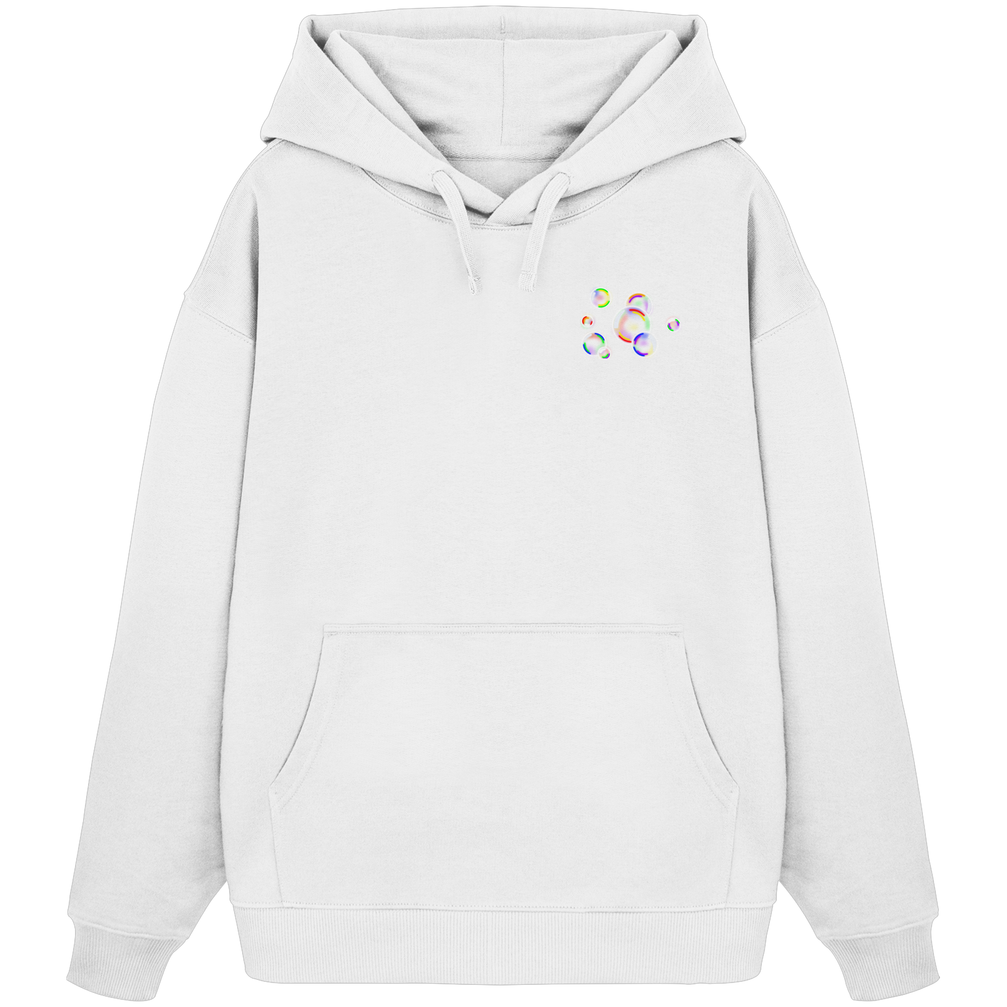 Regenbogen Seifenblasen - Organic Oversize Hoodie