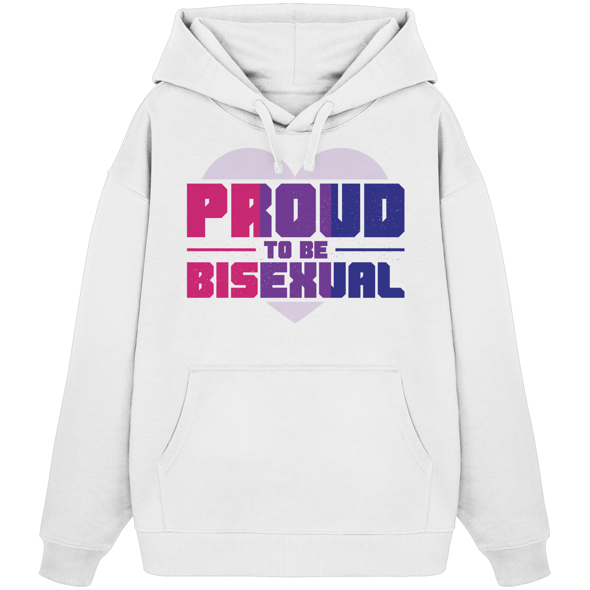 Proud to be Bisexual - Organic Oversize Hoodie