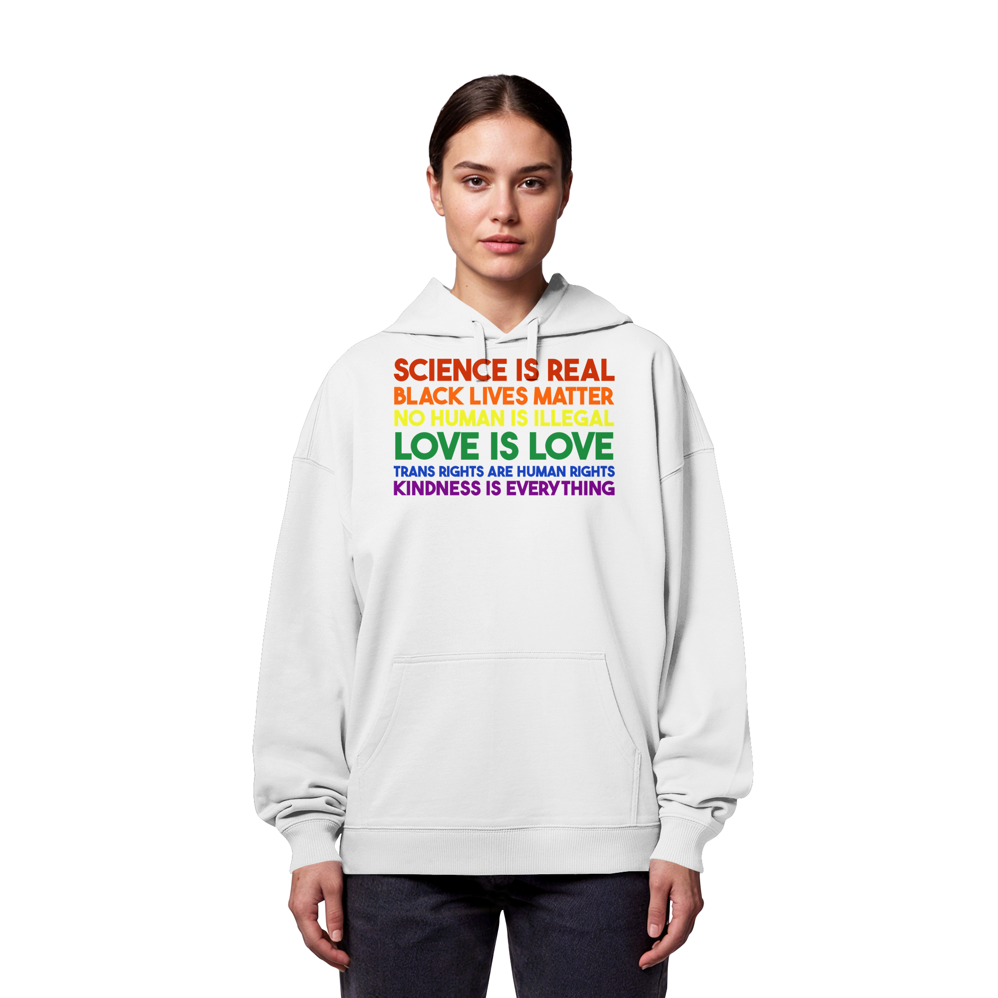 Kindness is Everything - Organic Oversize Hoodie
