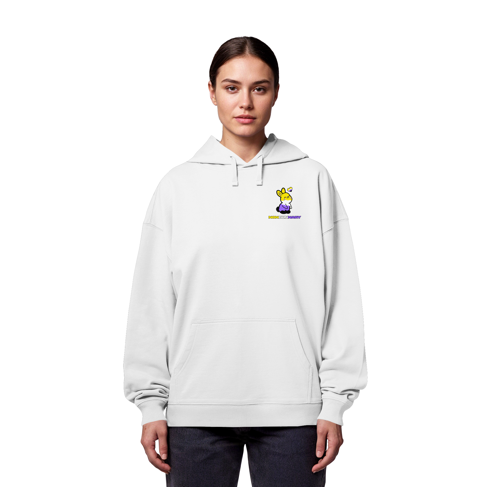 Nonbunnary - Organic Oversize Hoodie