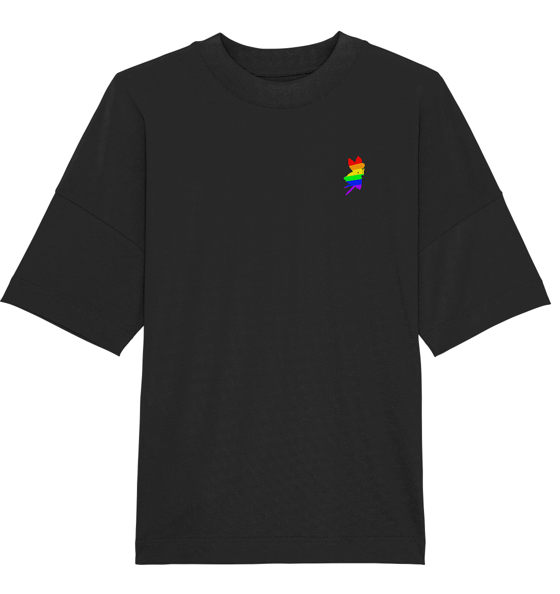 Regenbogen Fee - Organic Oversize Shirt