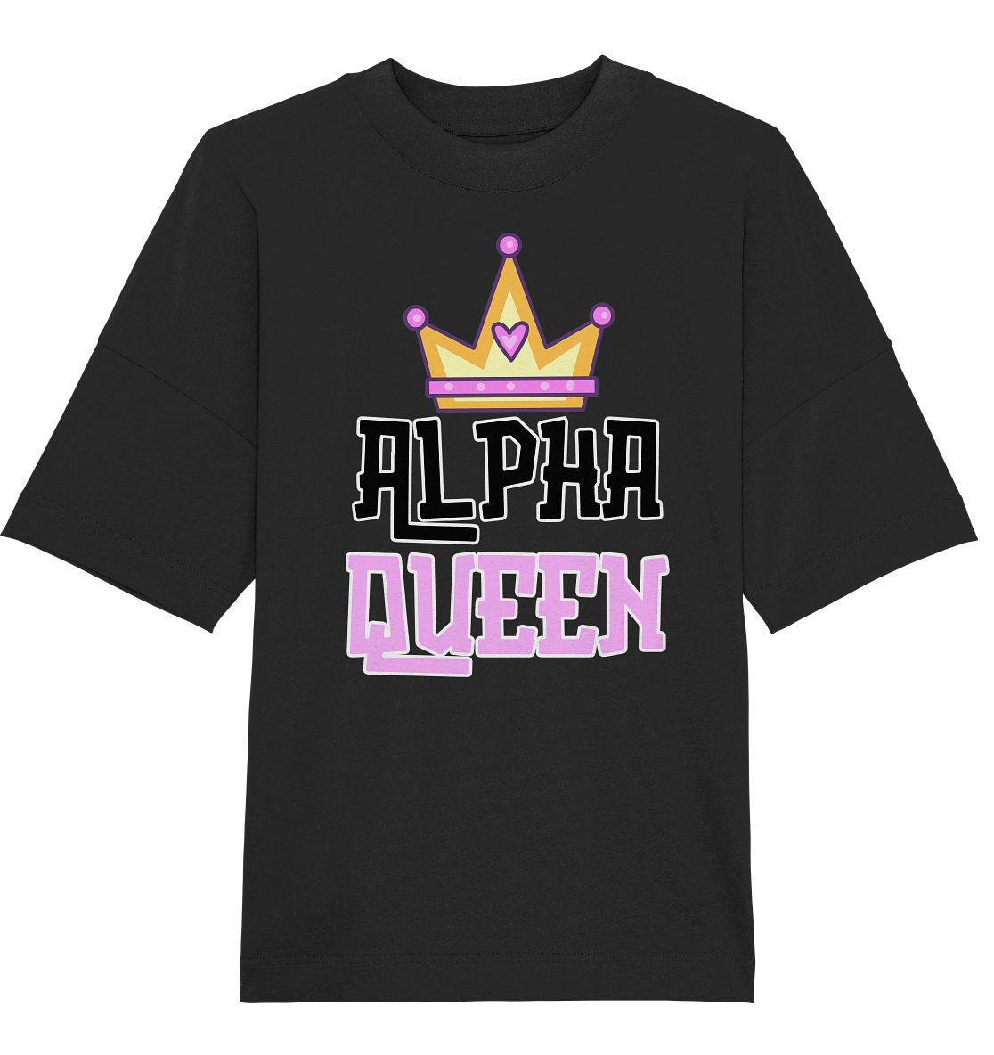 Alpha Queen - Organic Oversize Shirt