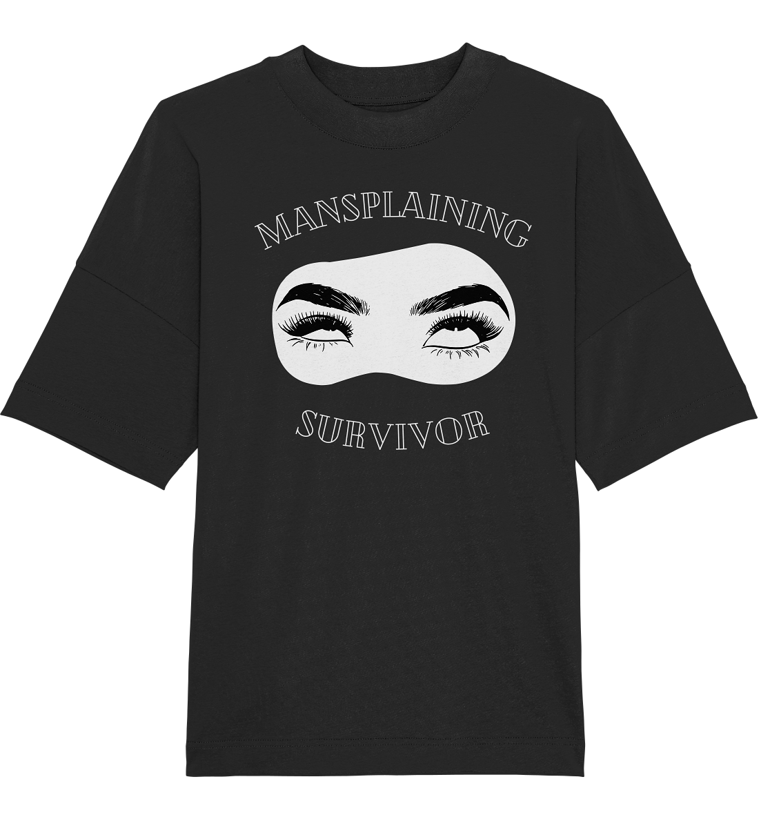 Mansplaining Survivor - Organic Oversize Shirt