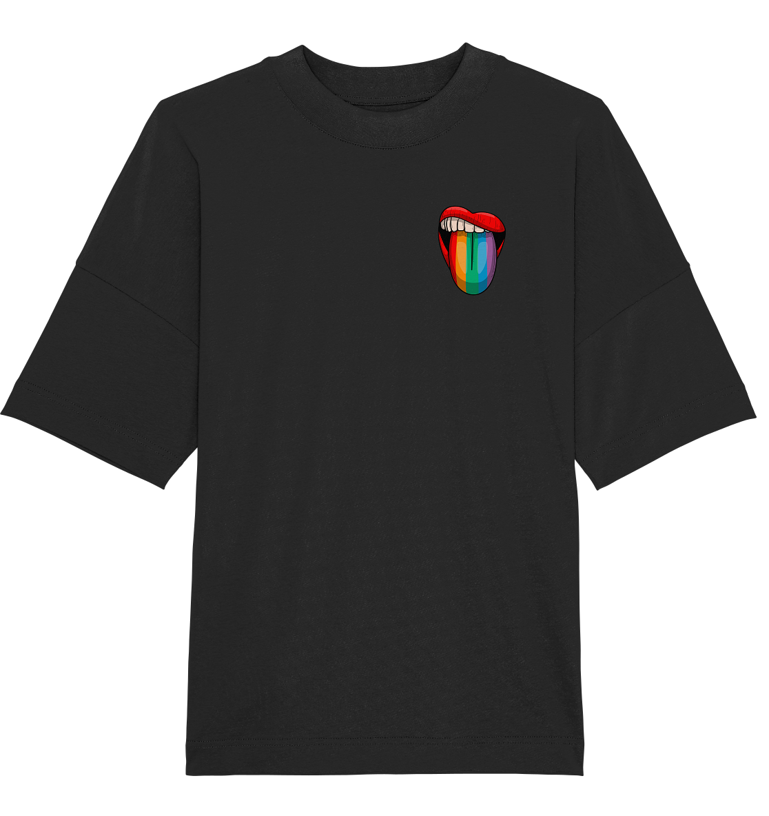 Speak Up or Shut Up Backprint - Organic Oversize Shirt