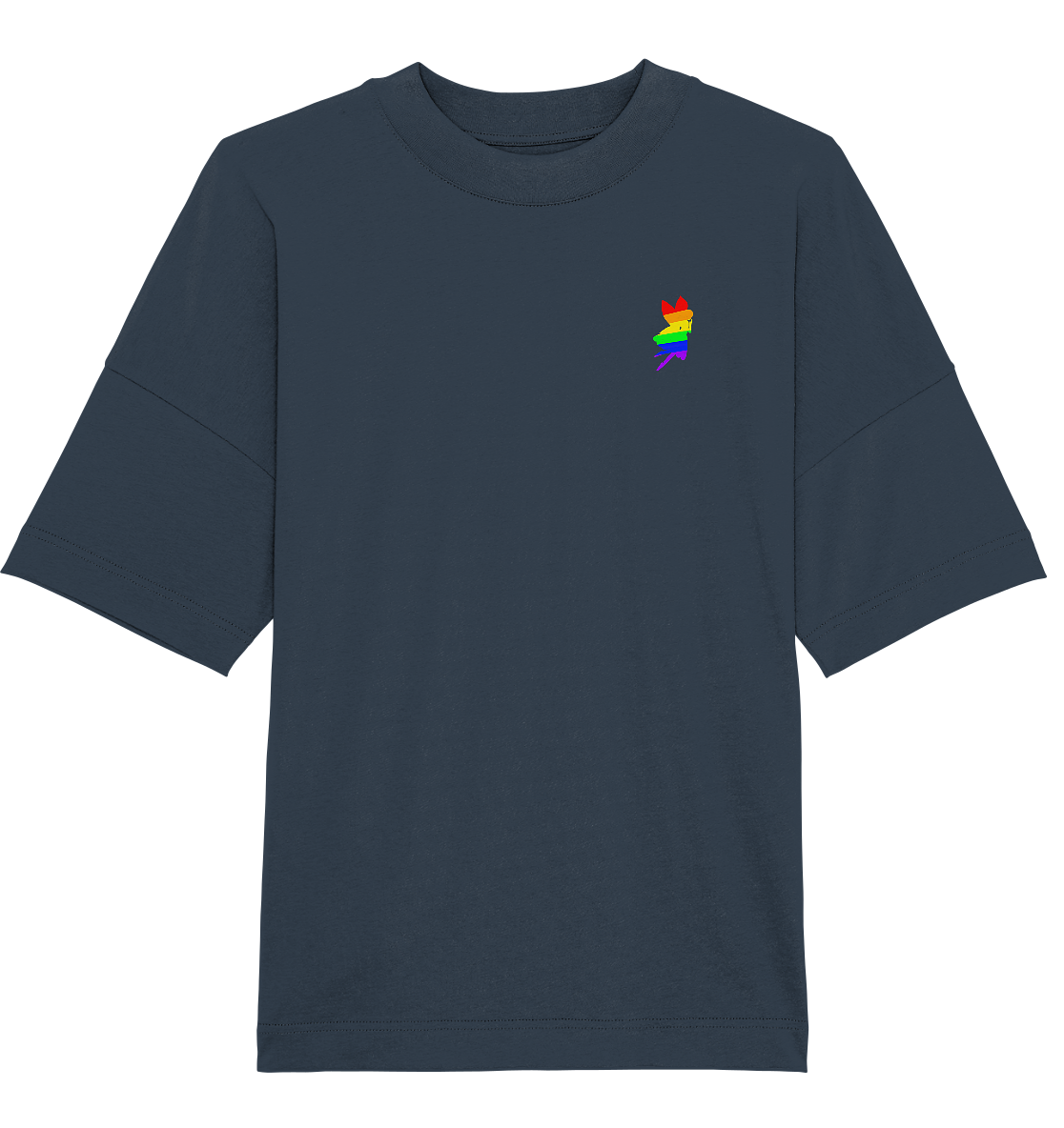 Regenbogen Fee - Organic Oversize Shirt