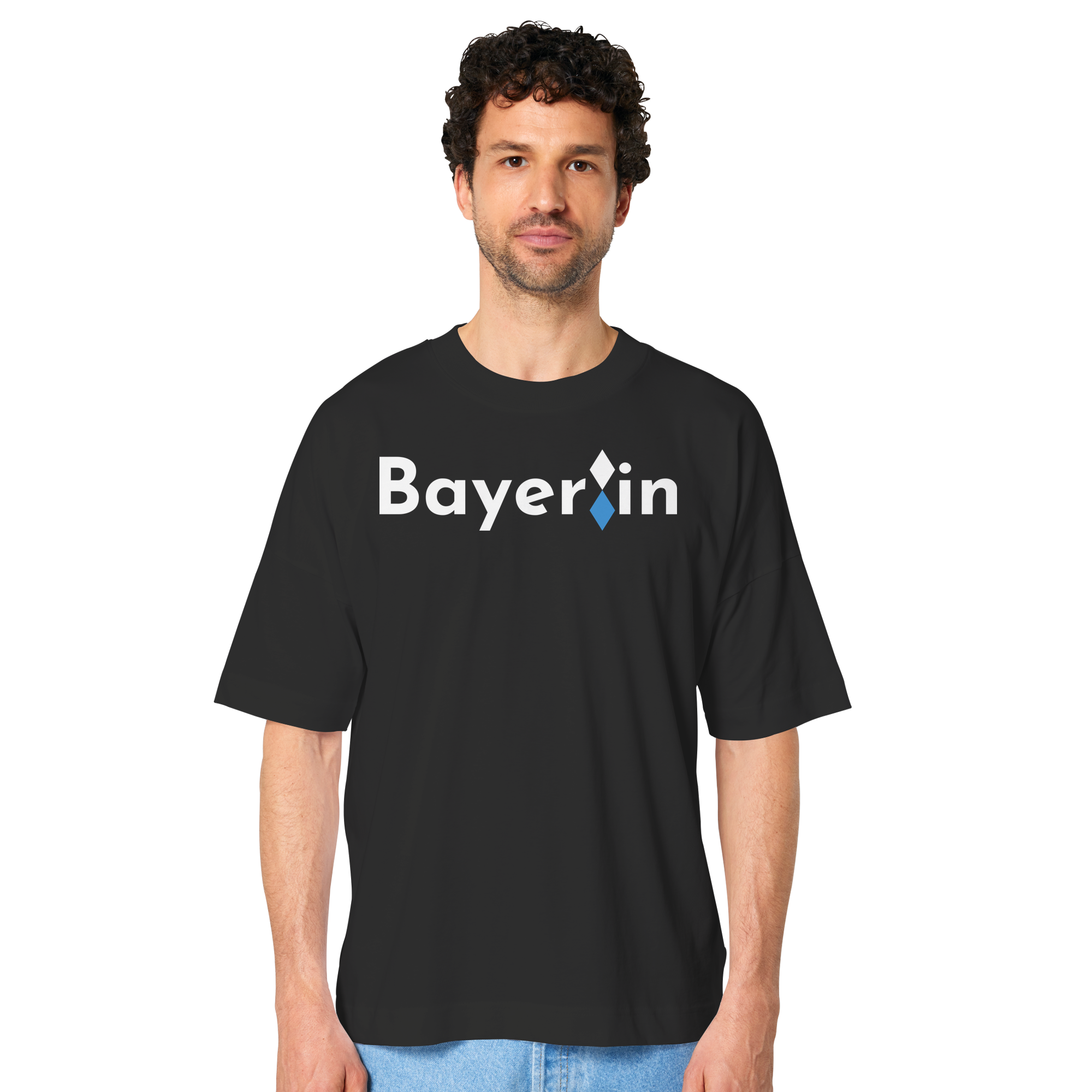 Bayer:in "Rauten Edition" - Organic Oversize Shirt