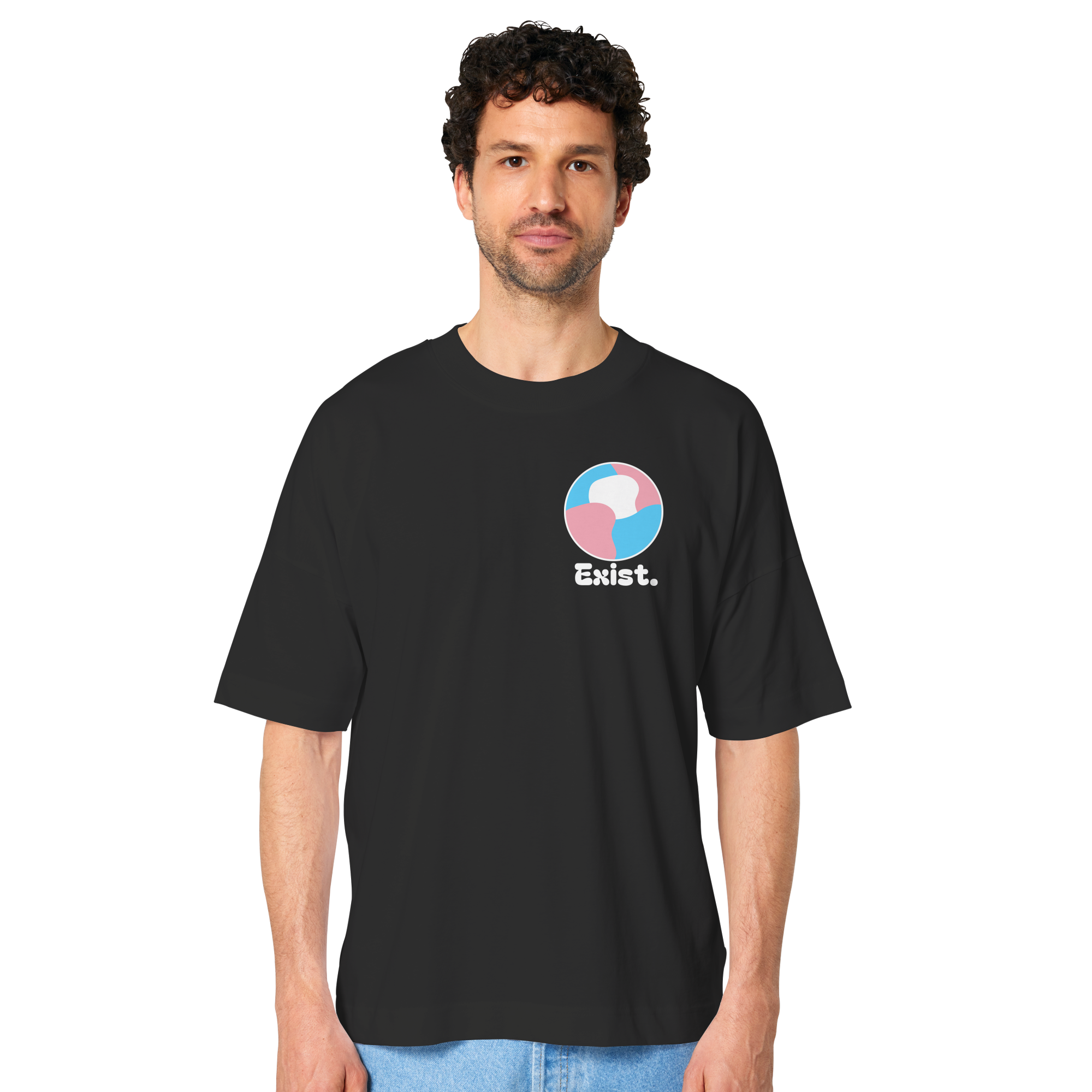 Exist "Trans Edition" - Organic Oversize Shirt