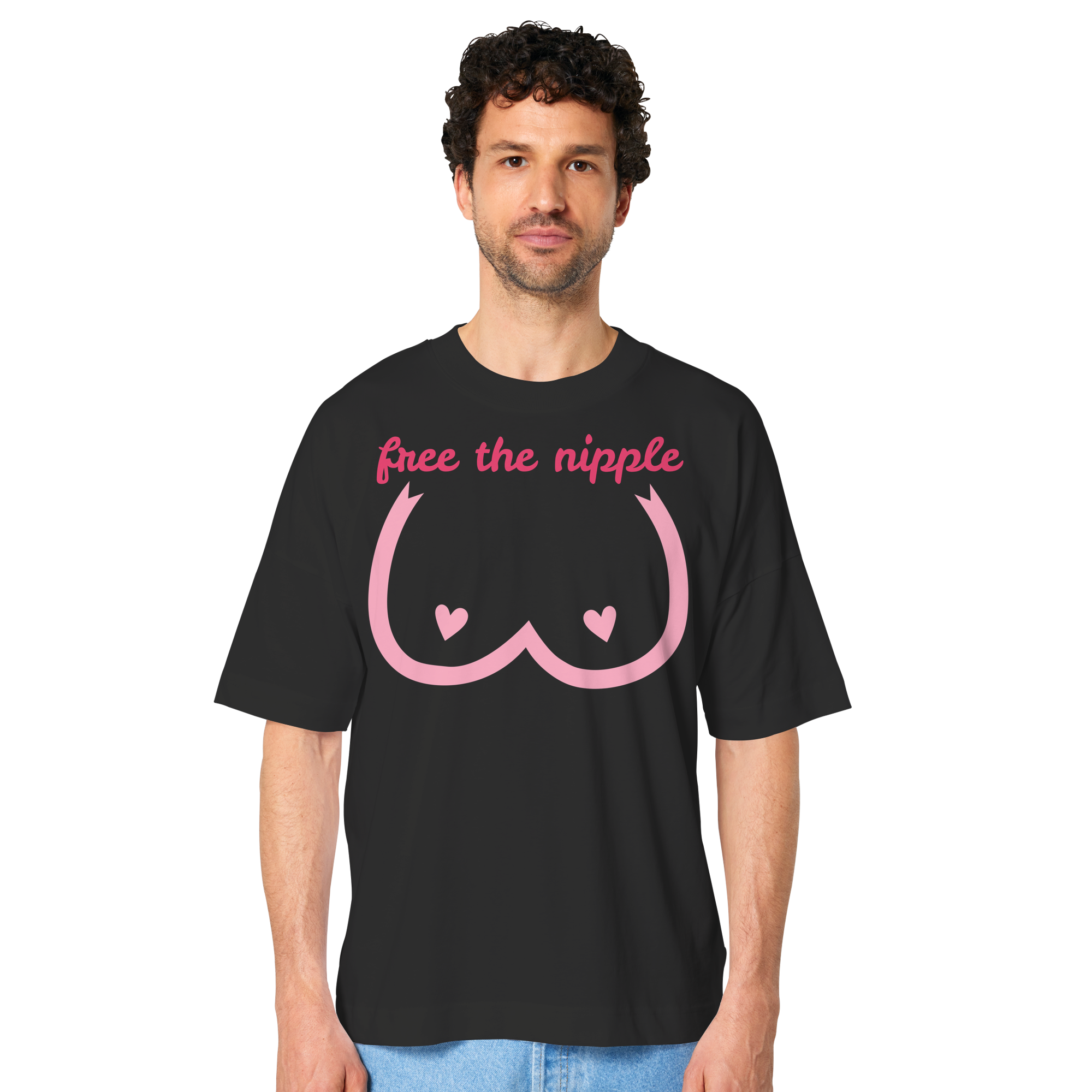 Free The Nipple - Organic Oversize Shirt