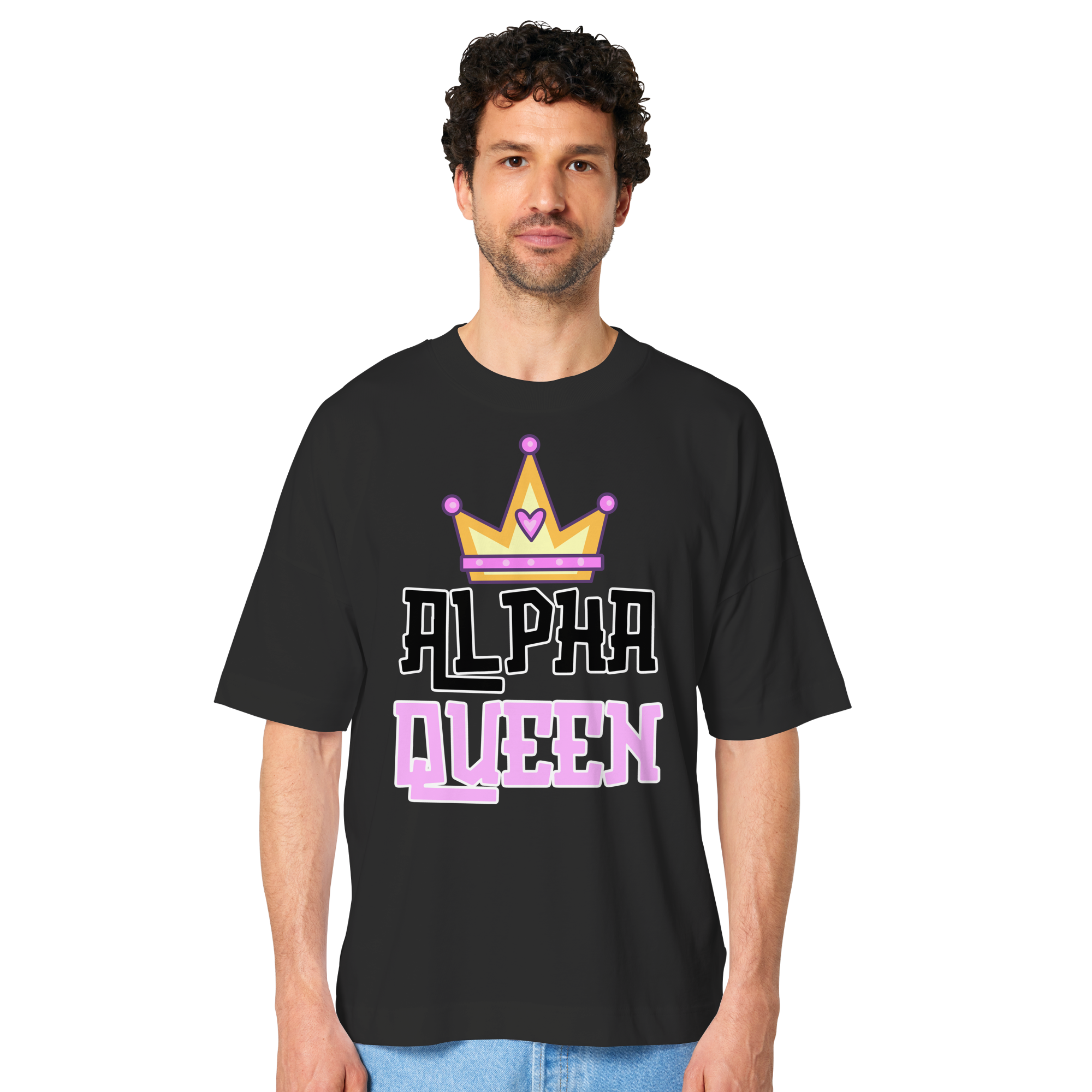 Alpha Queen - Organic Oversize Shirt