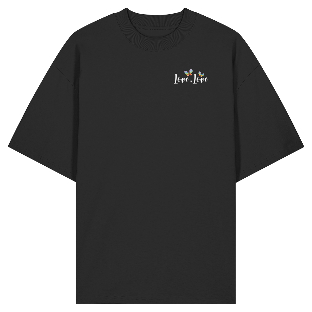 Love is Love "Butterfly Edition" - Organic Oversize Shirt