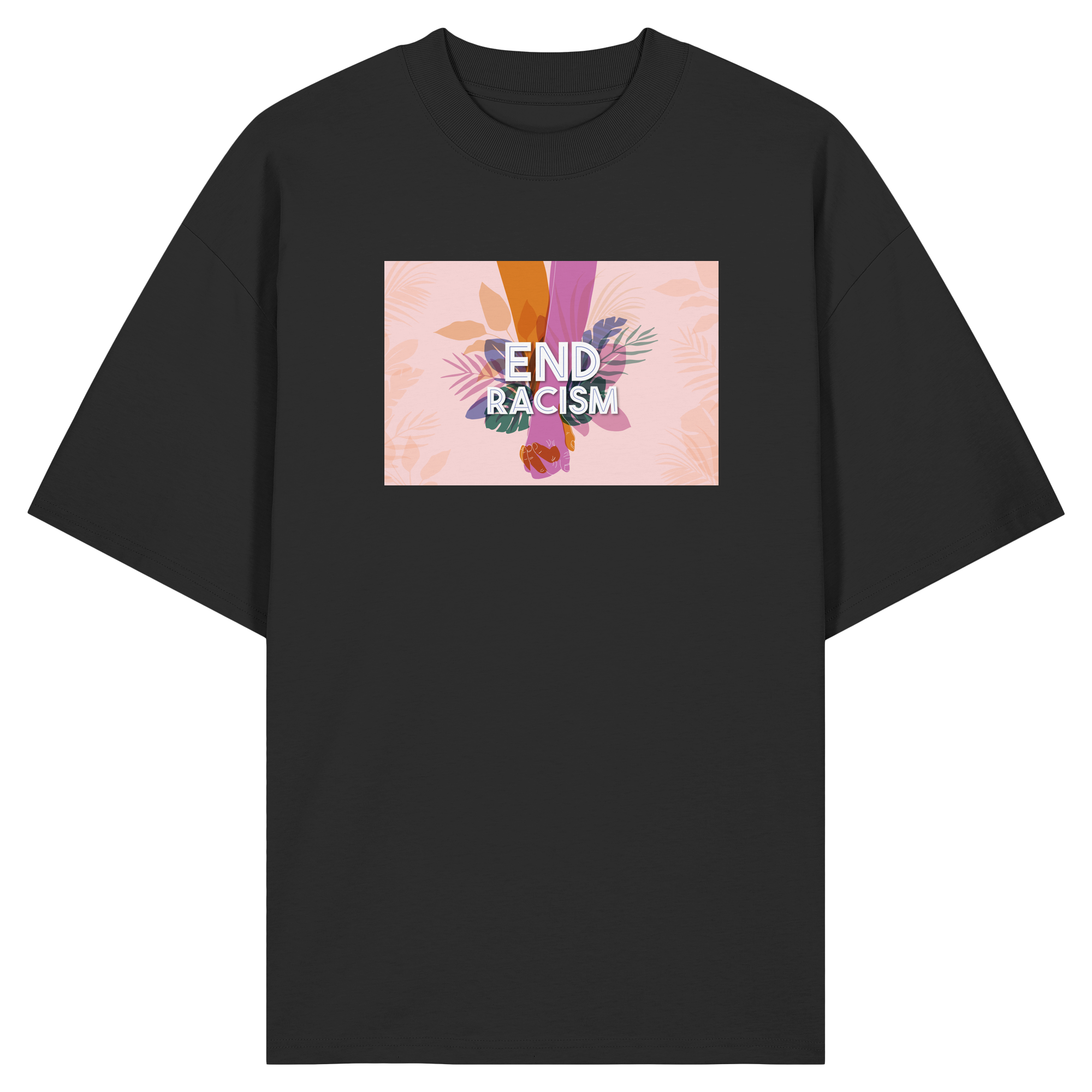 End Racism - Organic Oversize Shirt