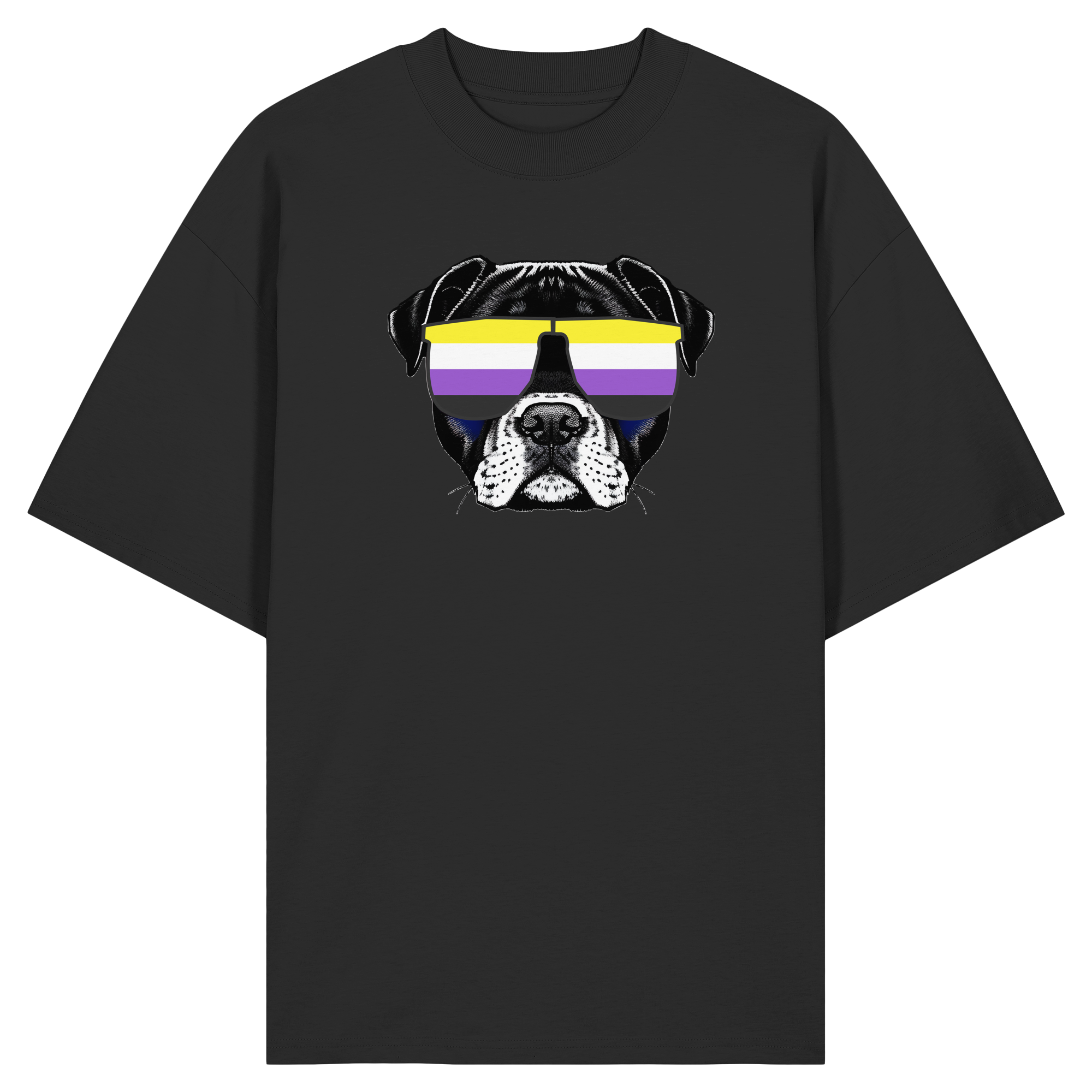 Nonbinary Doggo - Organic Oversize Shirt