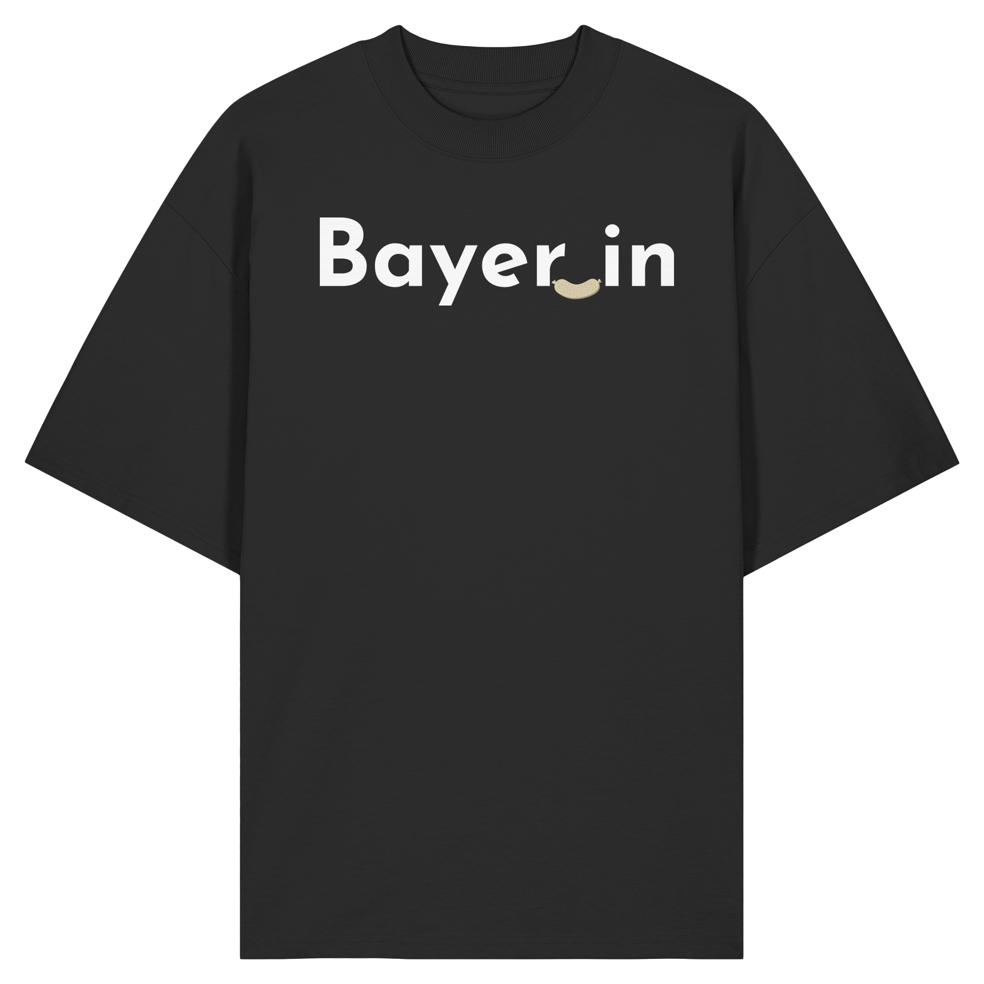 Bayer_in "Weißwurst Edition" - Organic Oversize Shirt