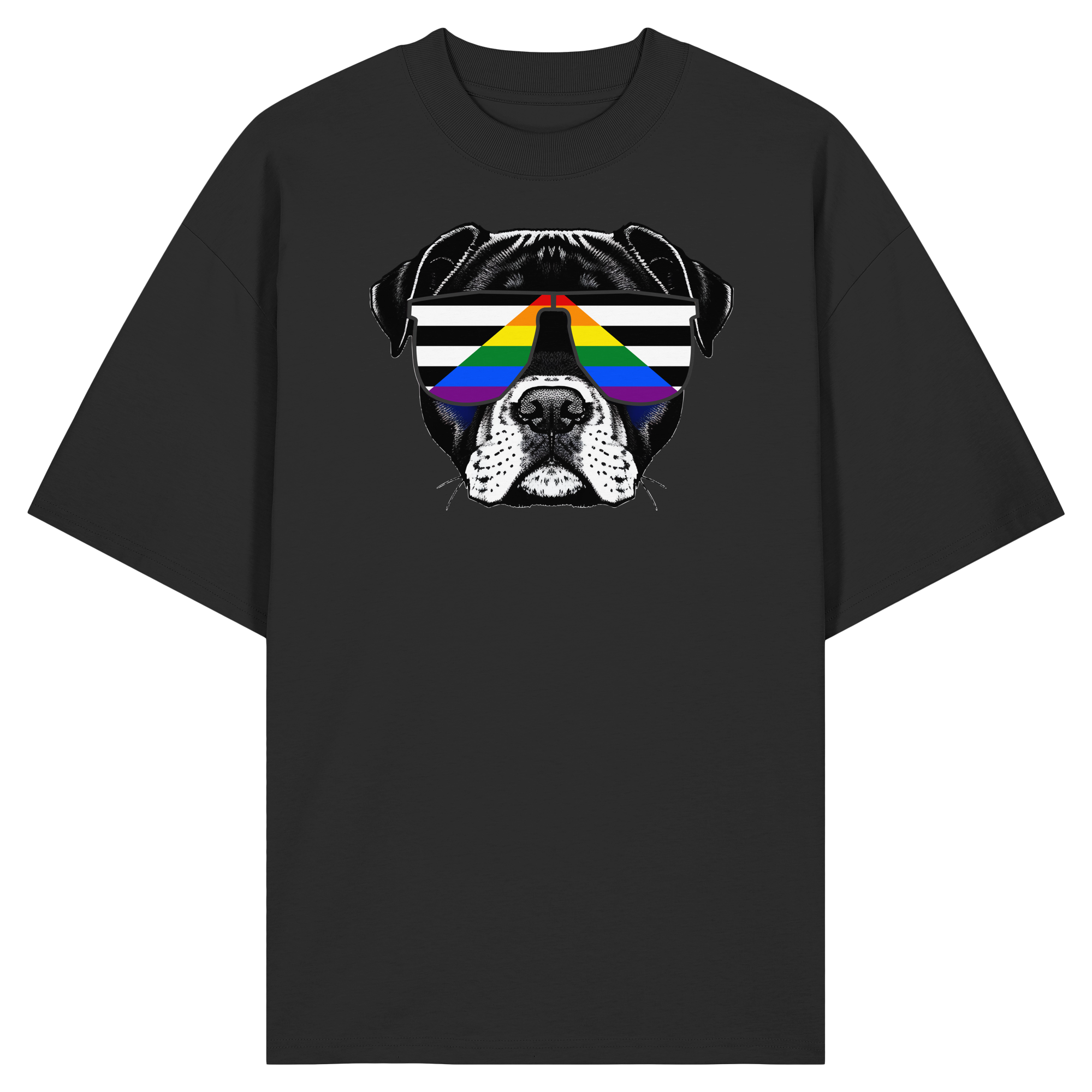 Straight Ally Doggo - Organic Oversize Shirt