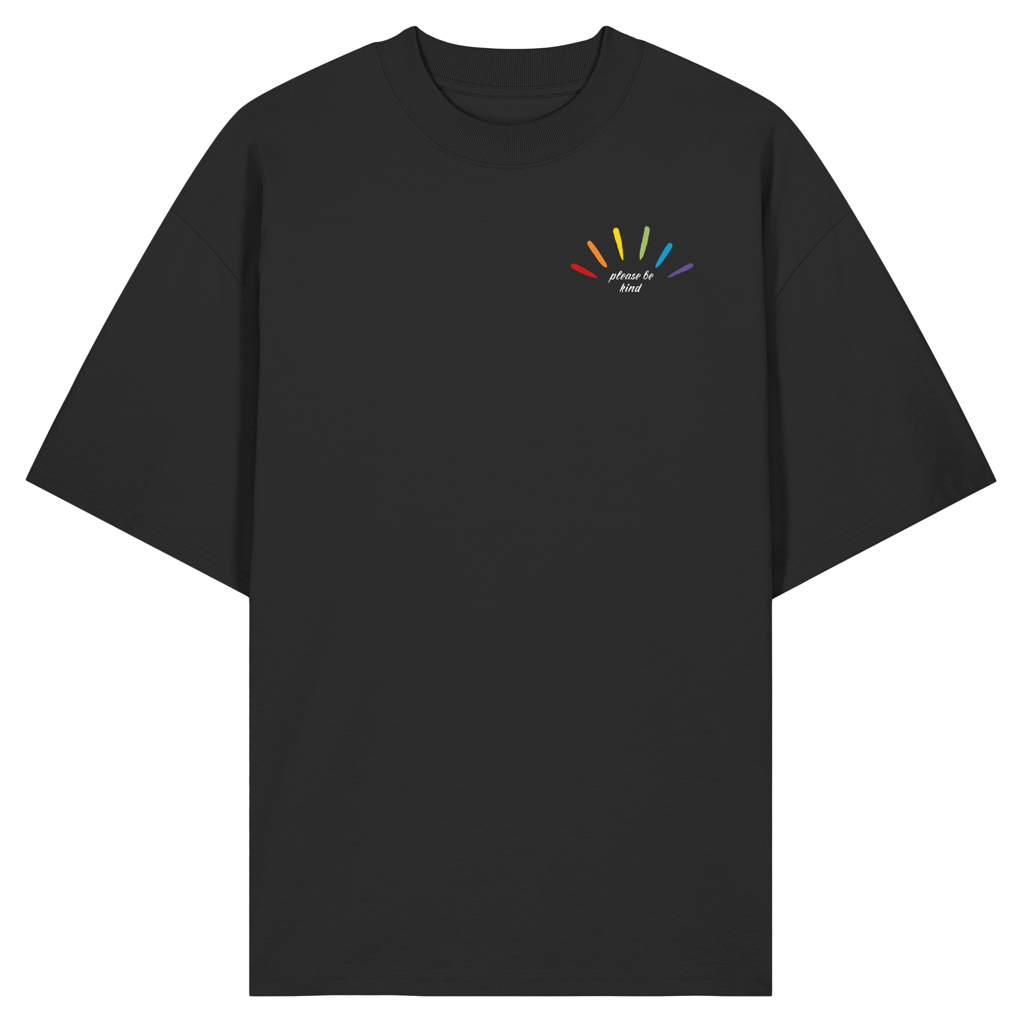 please be kind - Organic Oversize Shirt