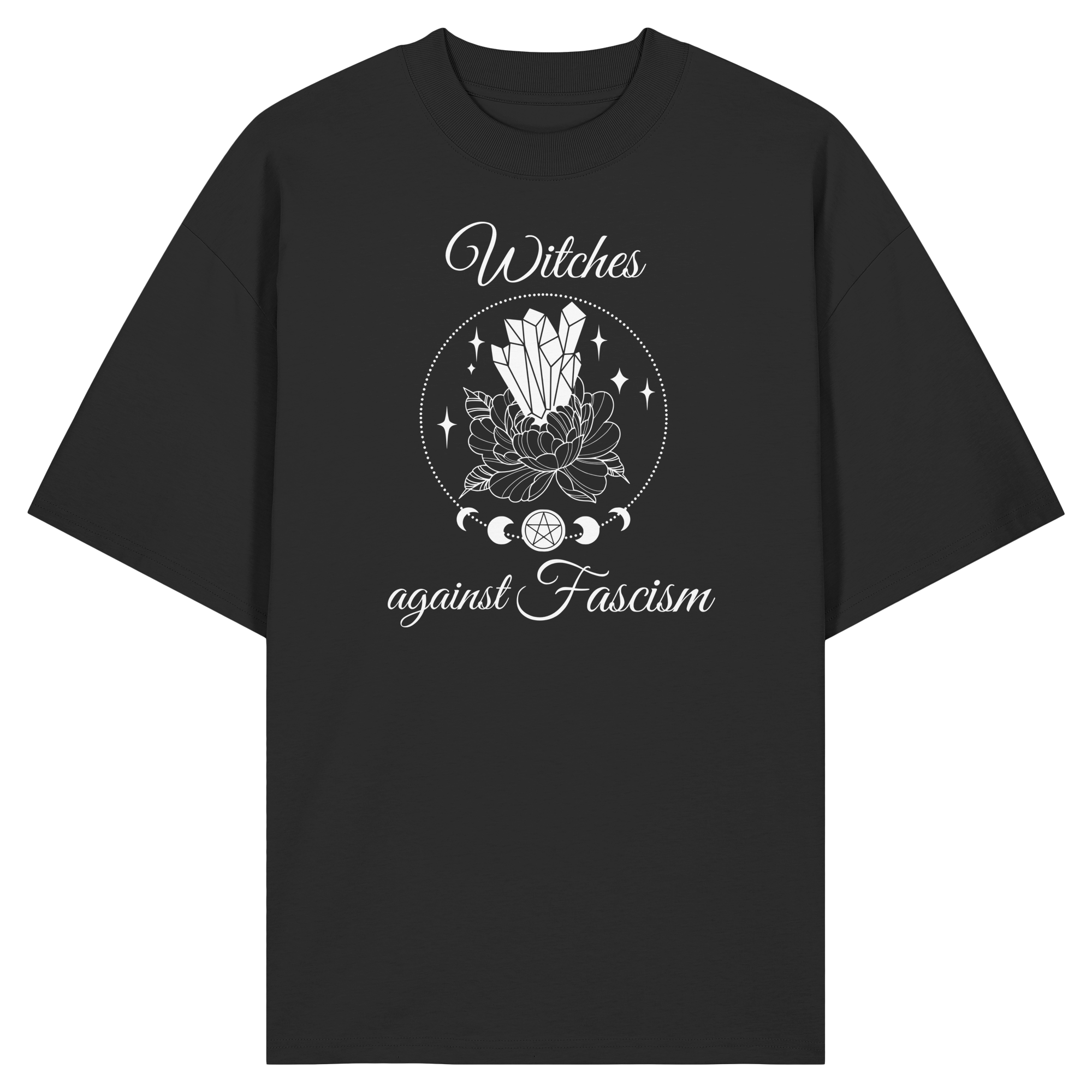 Witches against Fascism - Organic Oversize Shirt
