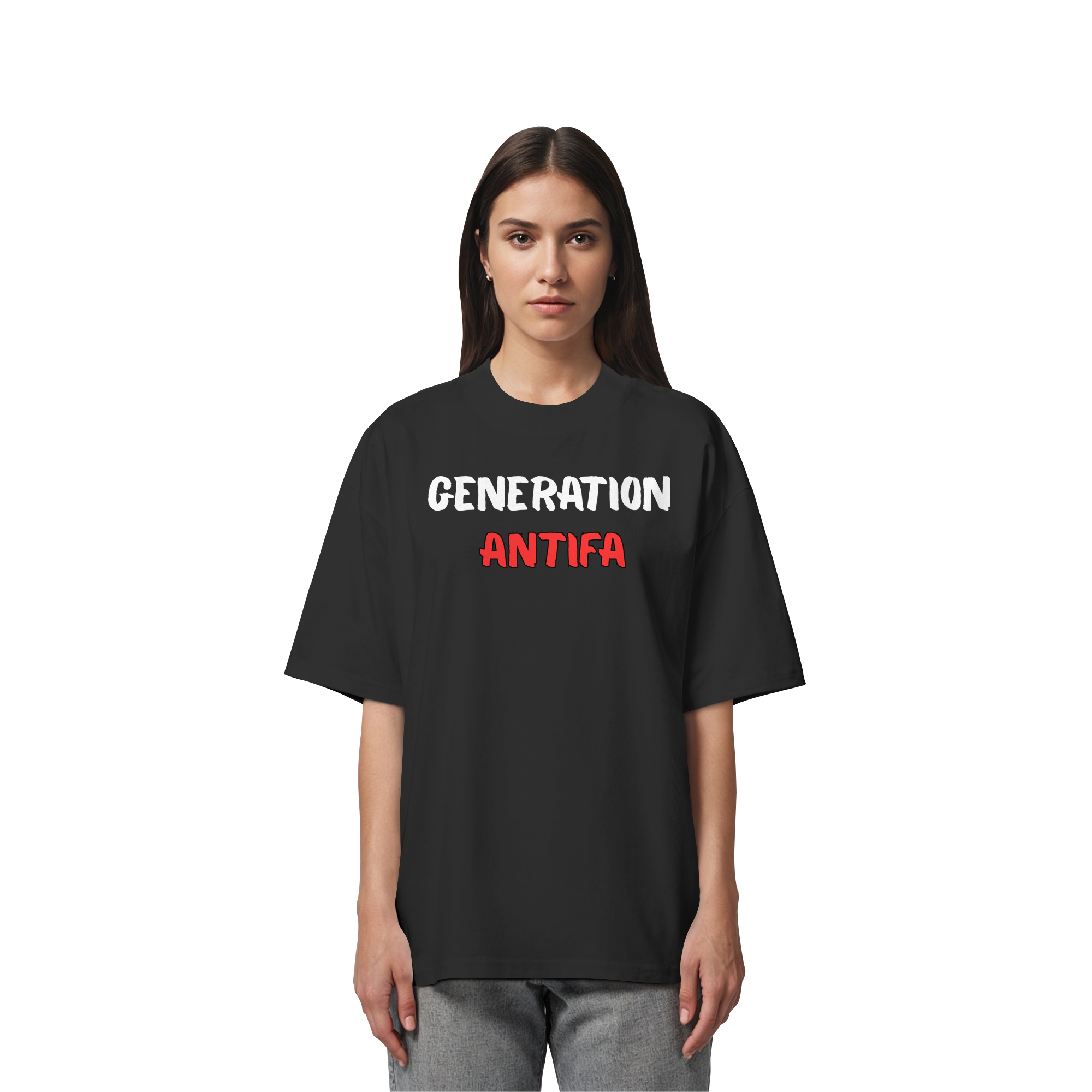 Generation Antifa - Organic Oversize Shirt