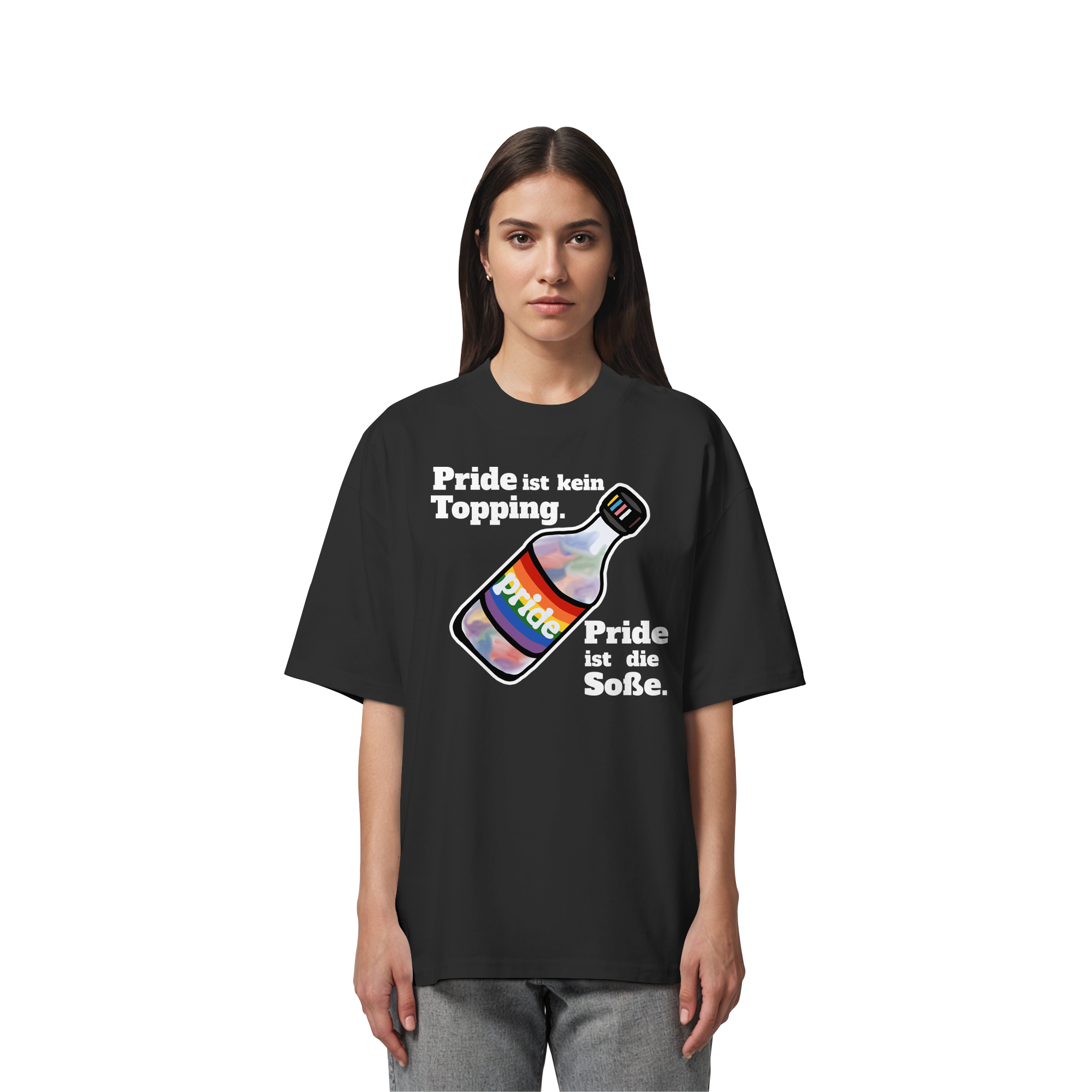 Regenbogen Soße: Die Hauptzutat - Organic Oversize Shirt