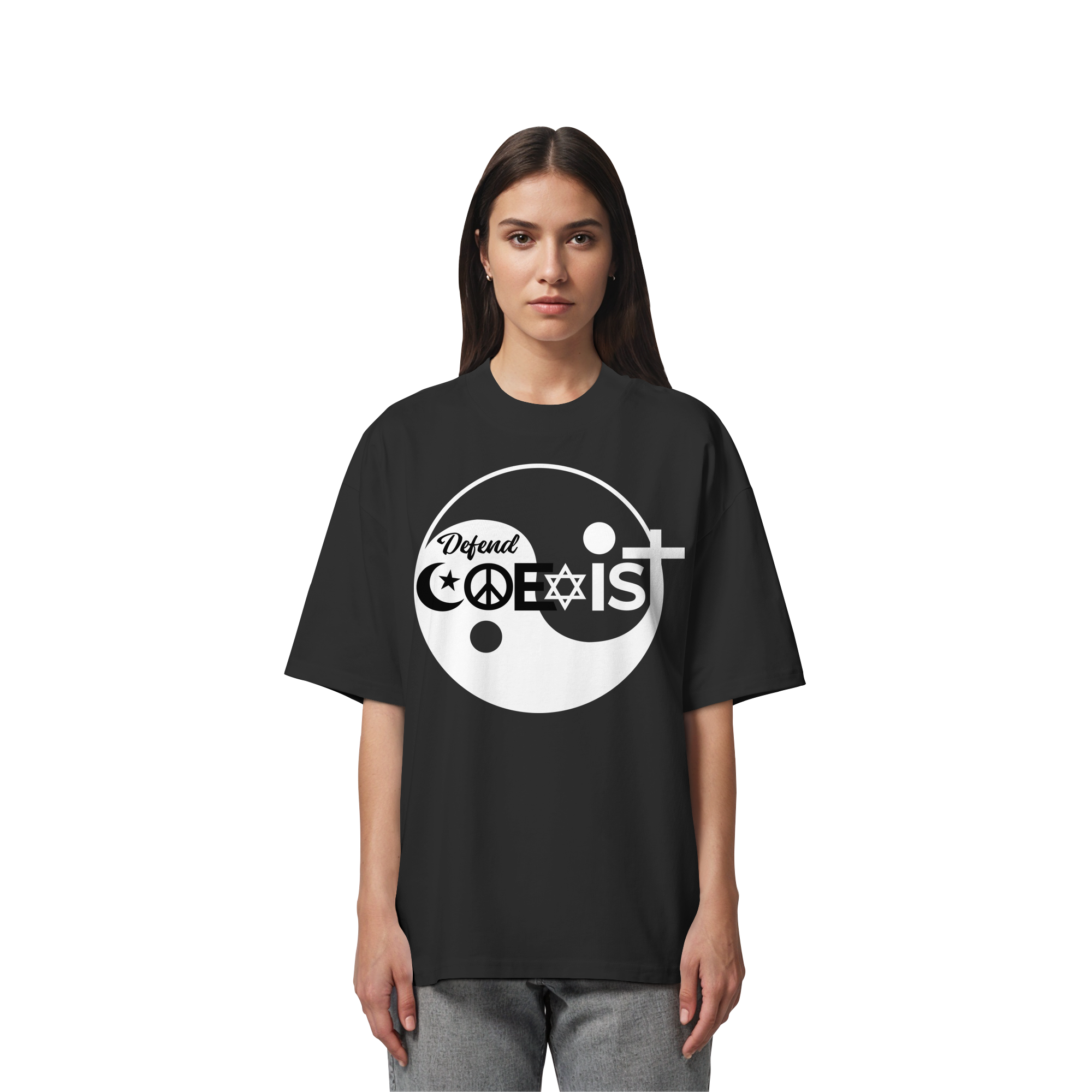 Defend Coexistence - Organic Oversize Shirt