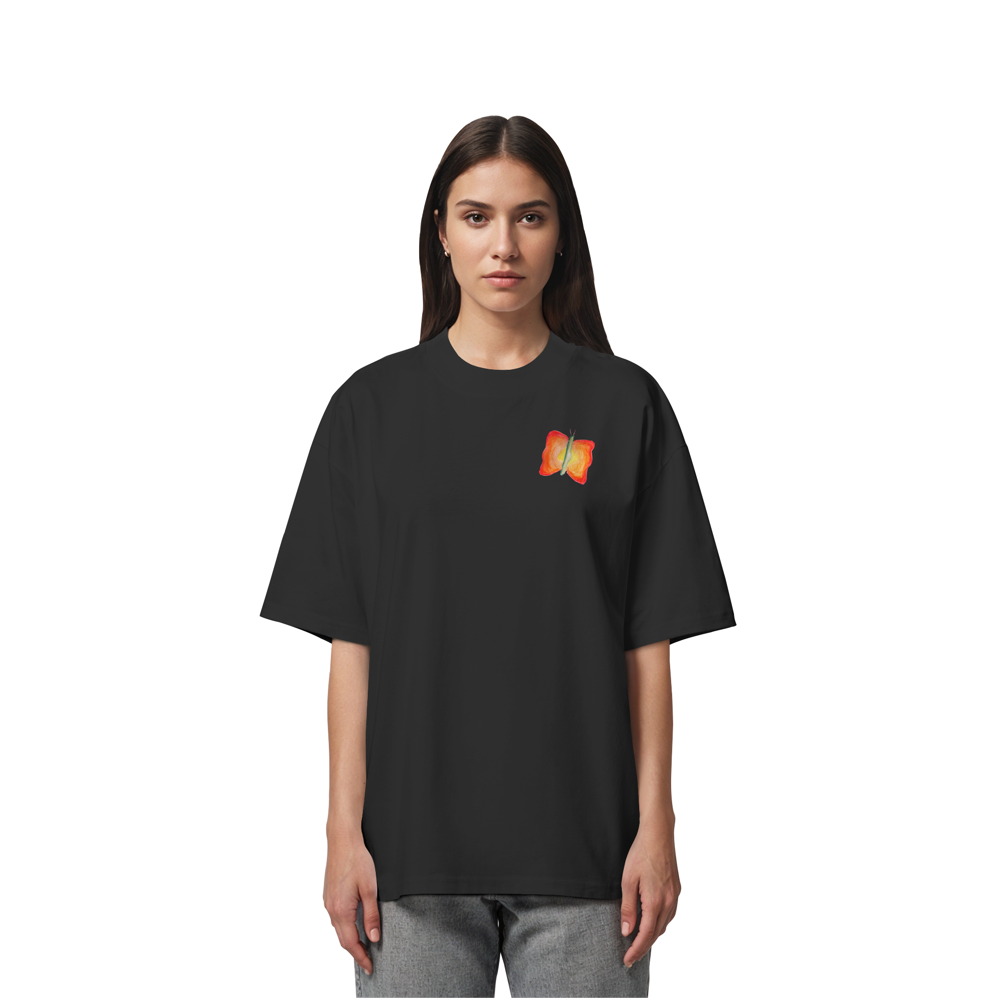 Lass mich in Ruhe! "Jona Kokon Edition" Backprint - Organic Oversize Shirt