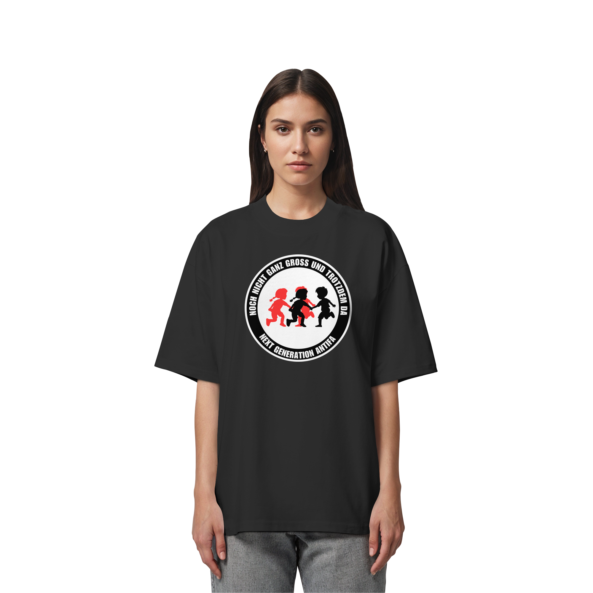 Noch nicht ganz gross und trotzdem da: Next Generation Antifa - Organic Oversize Shirt
