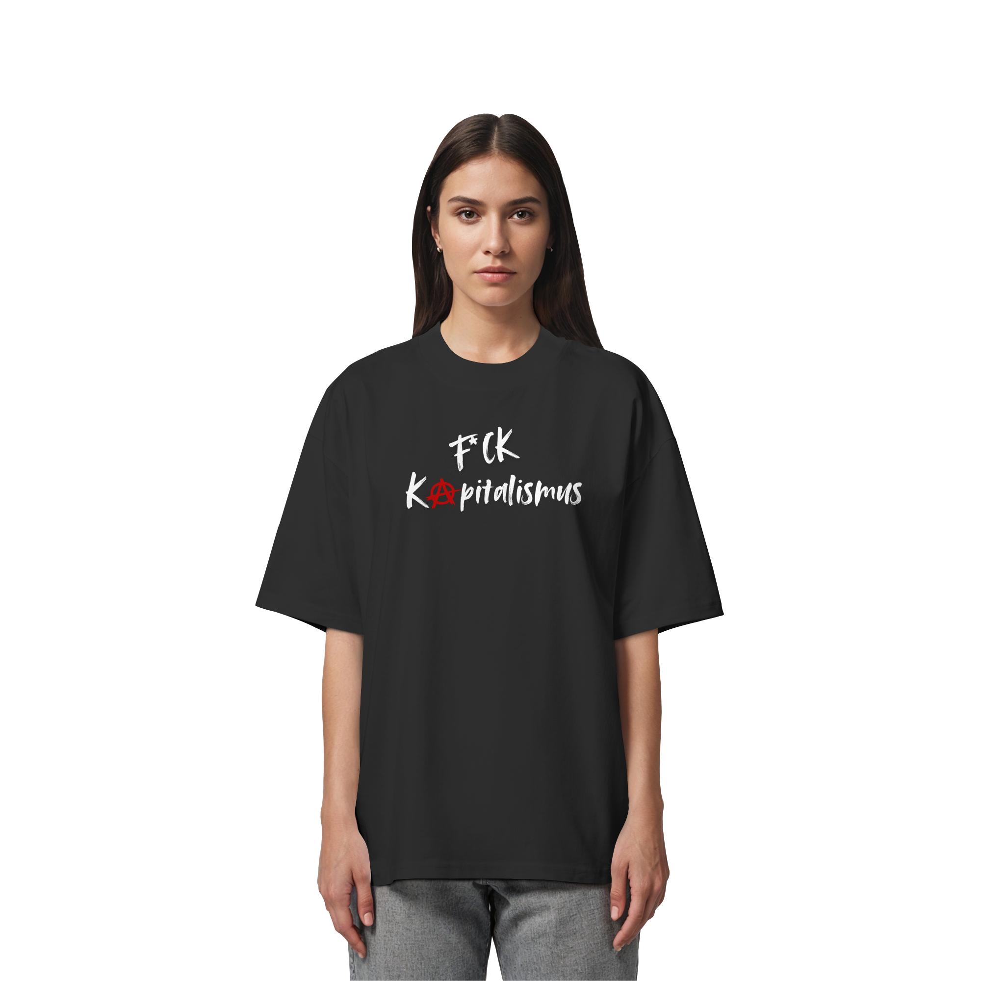 FCK Kapitalismus - Organic Oversize Shirt