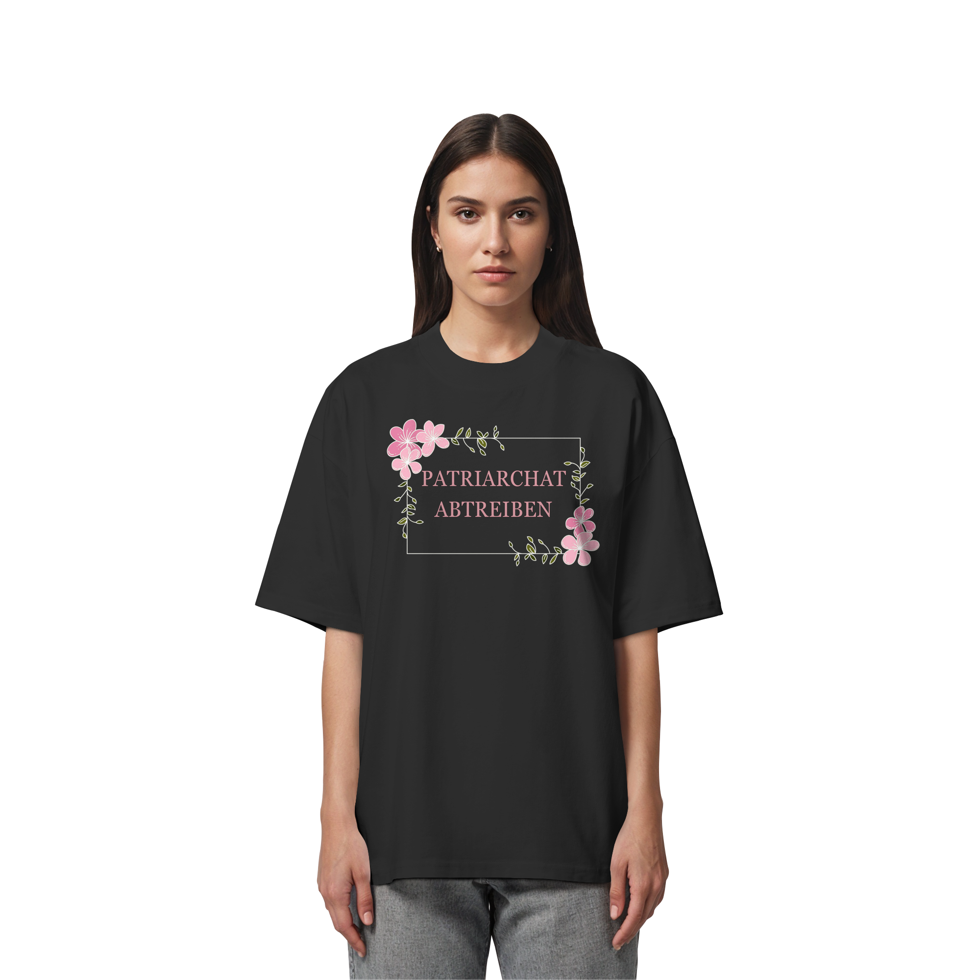 Patriarchat abtreiben - Organic Oversize Shirt