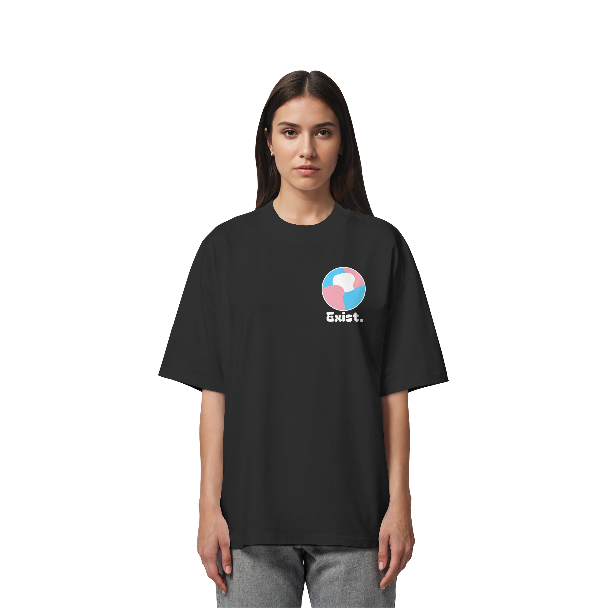 Exist "Trans Edition" - Organic Oversize Shirt