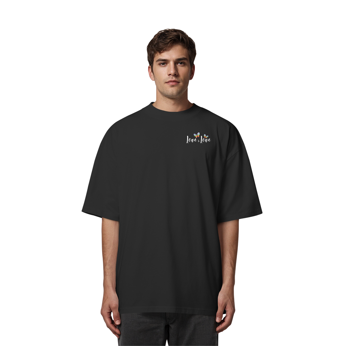 Love is Love "Butterfly Edition" - Organic Oversize Shirt