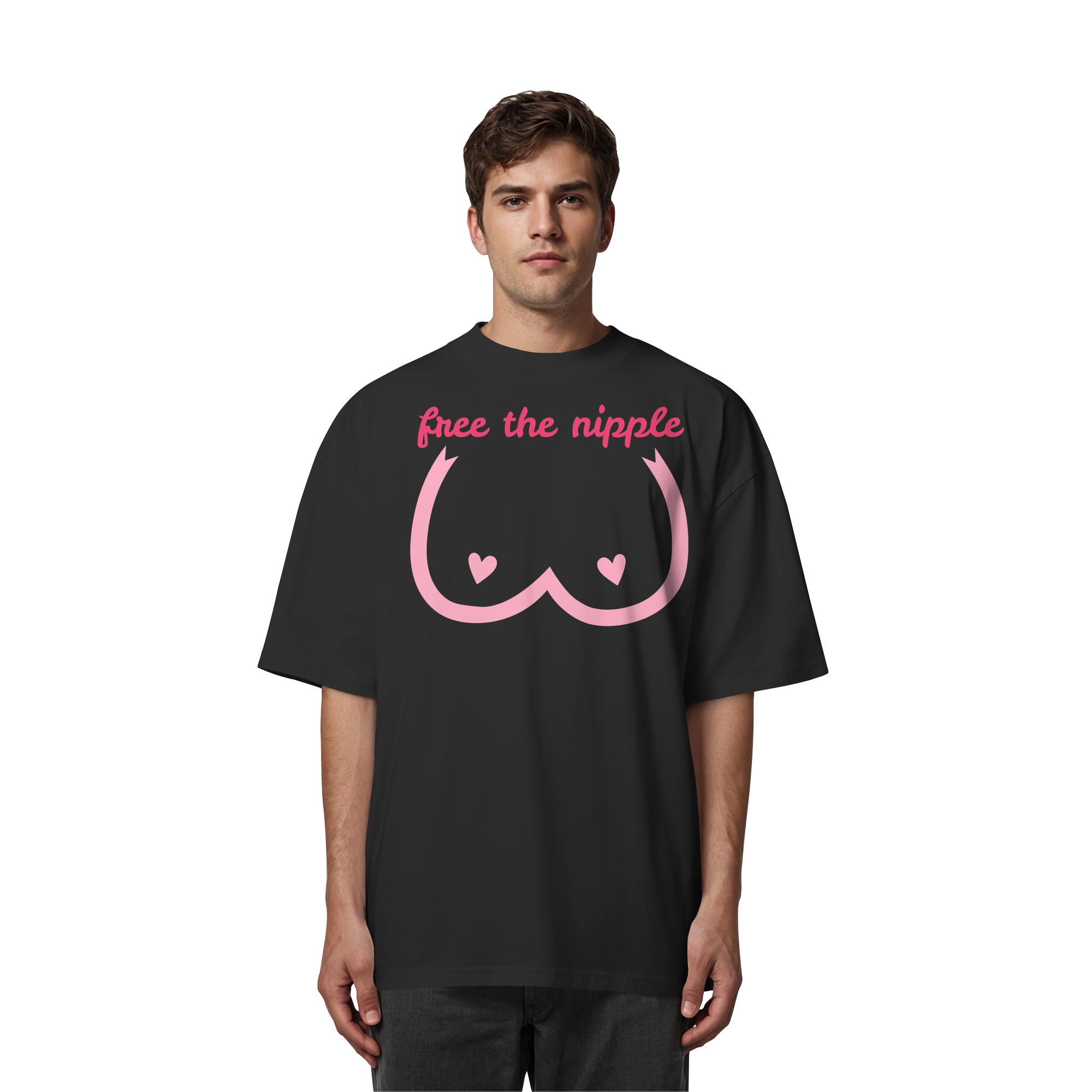 Free The Nipple - Organic Oversize Shirt