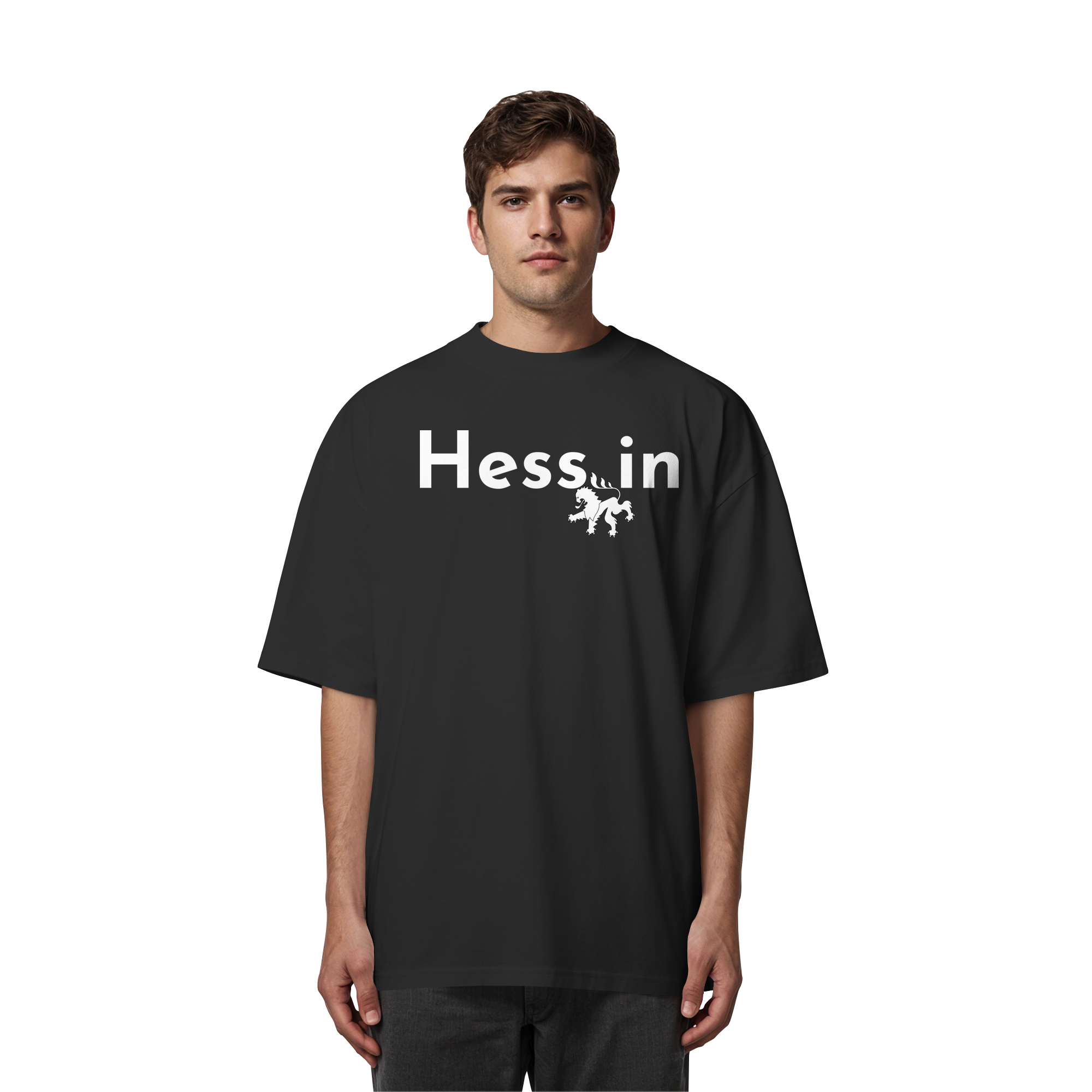 Hess_in "Löwen Edition" - Organic Oversize Shirt