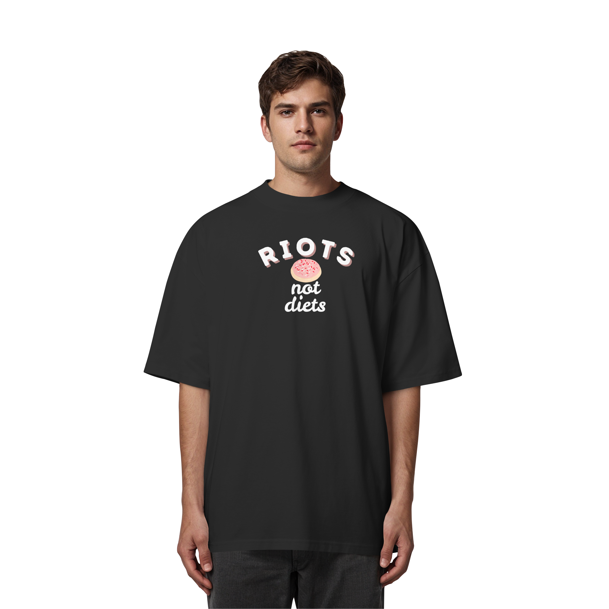 Riots not Diets - Organic Oversize Shirt