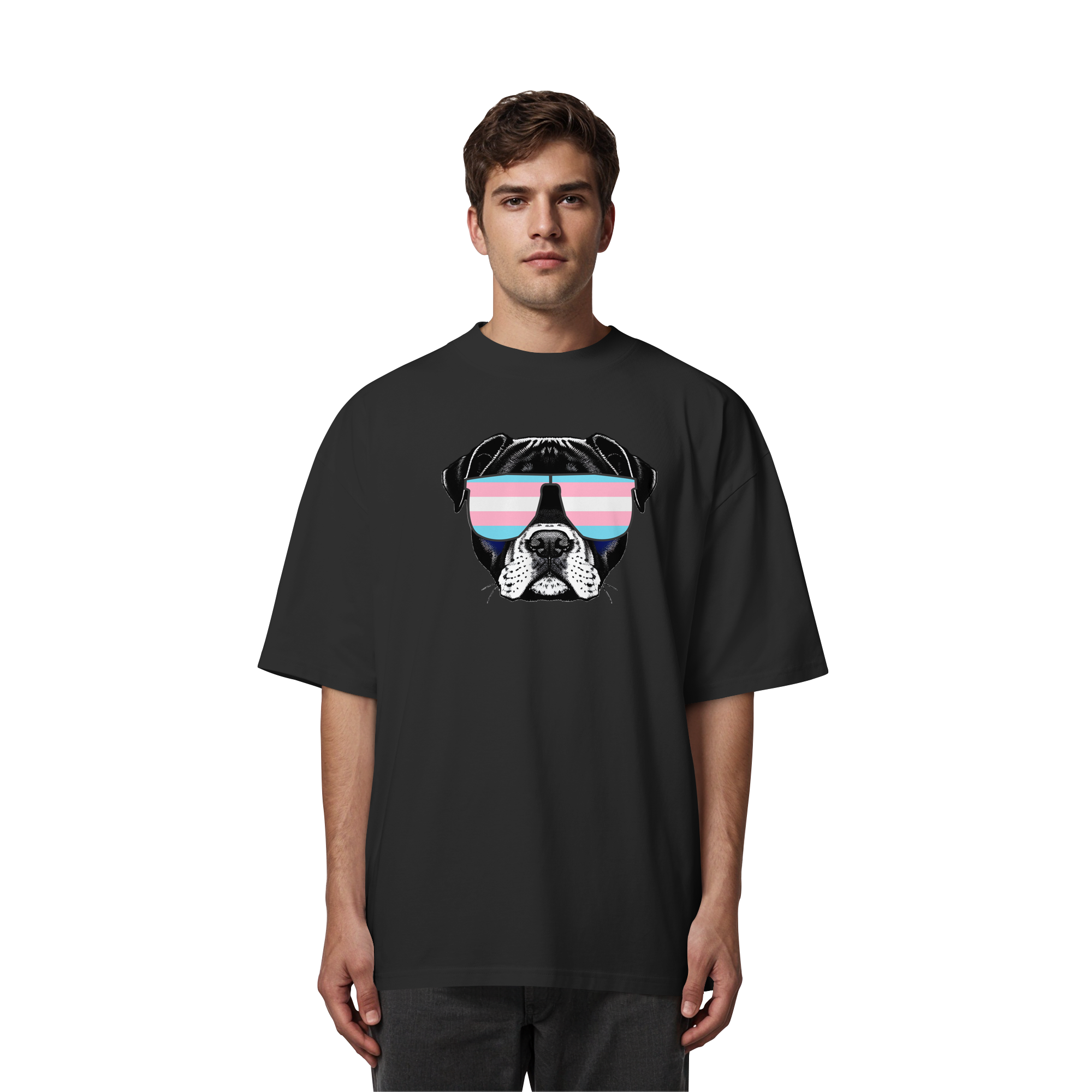 Trans Doggo - Organic Oversize Shirt