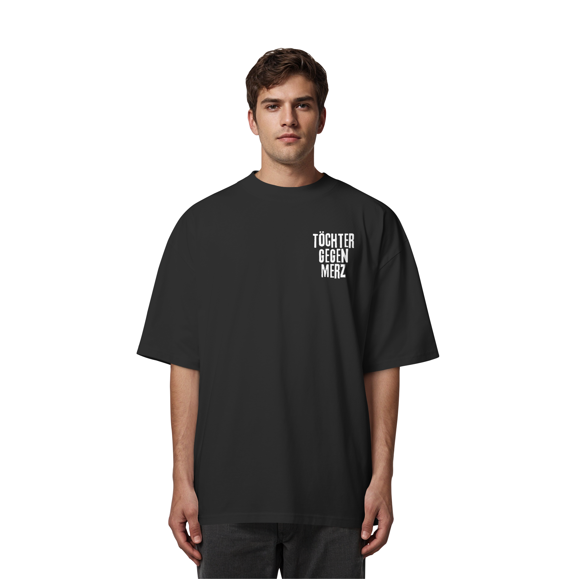 Töchter gegen Merz - Organic Oversize Shirt